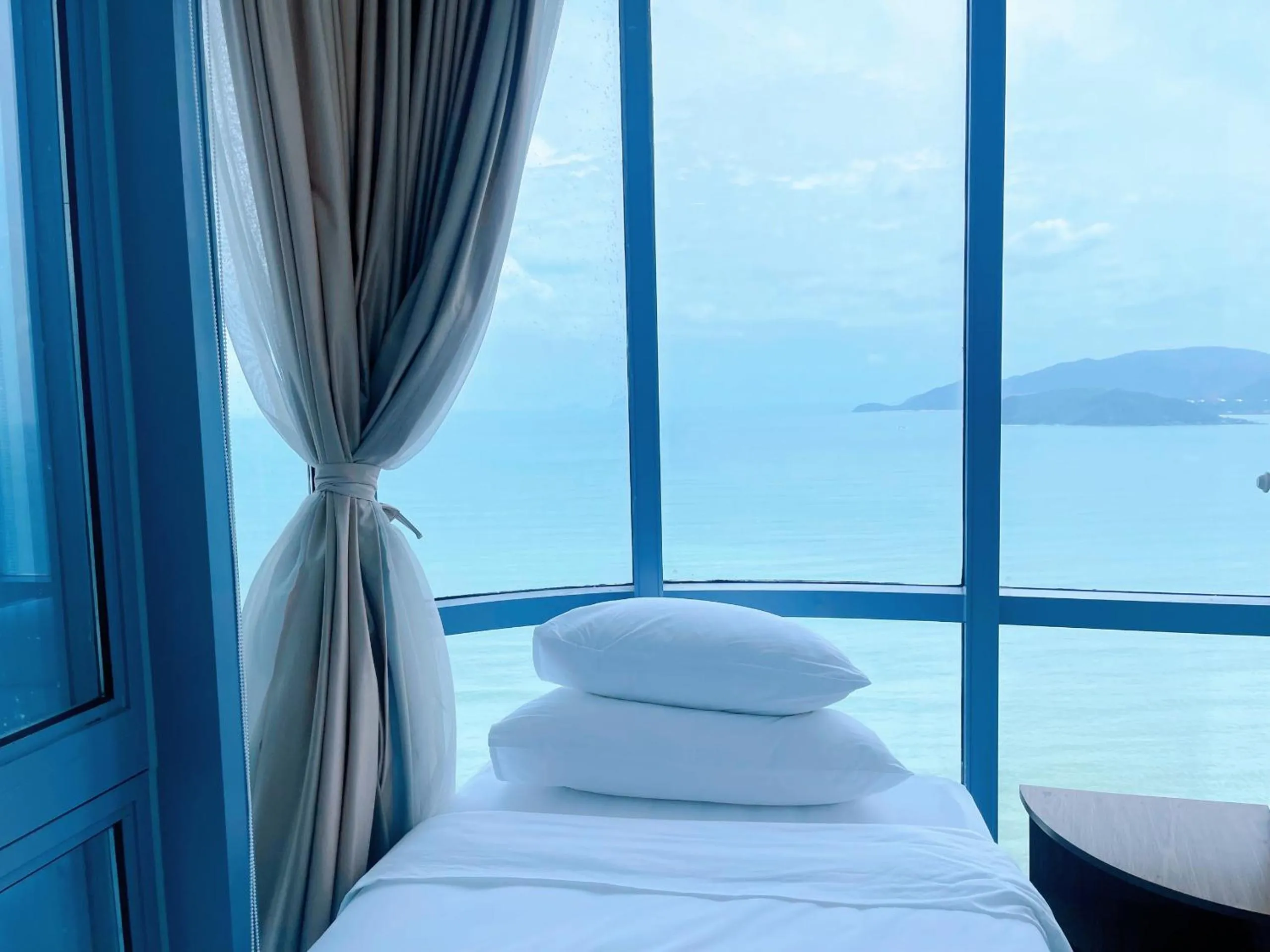 Bed in Holi Panorama Condotel