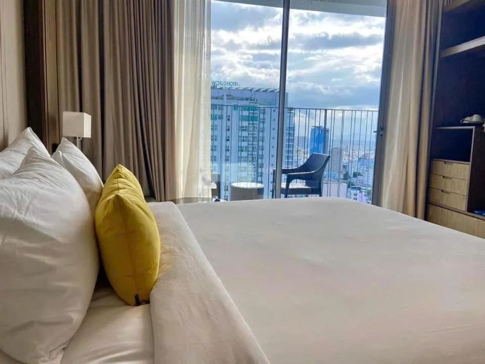 Bed in Holi Panorama Condotel