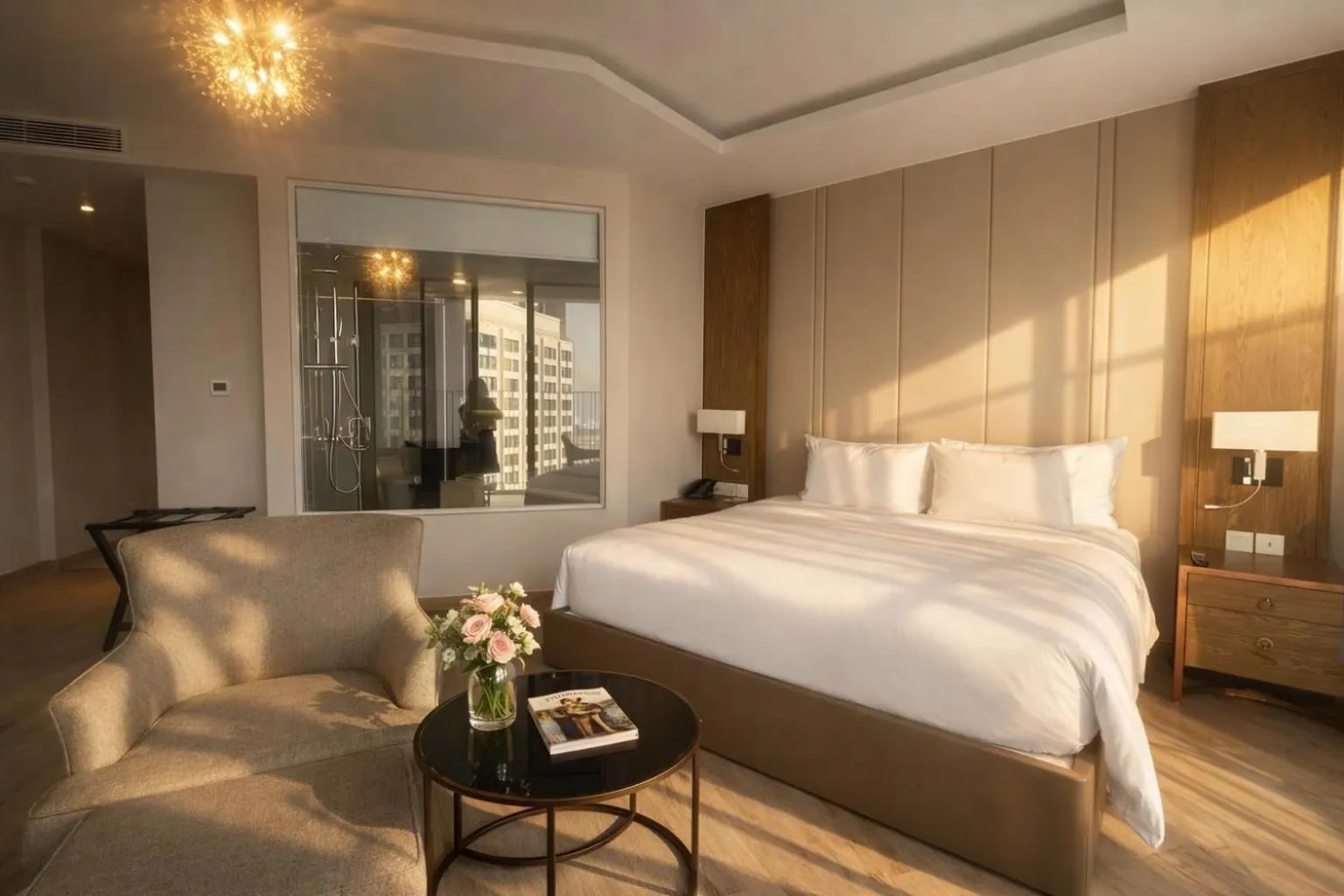 Bed in Holi Panorama Condotel