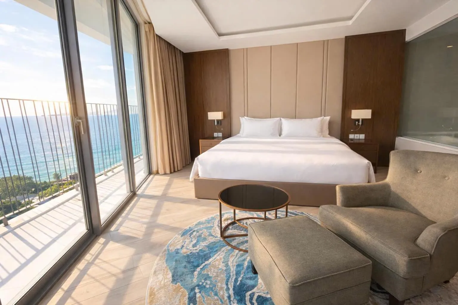 Bed in Holi Panorama Condotel