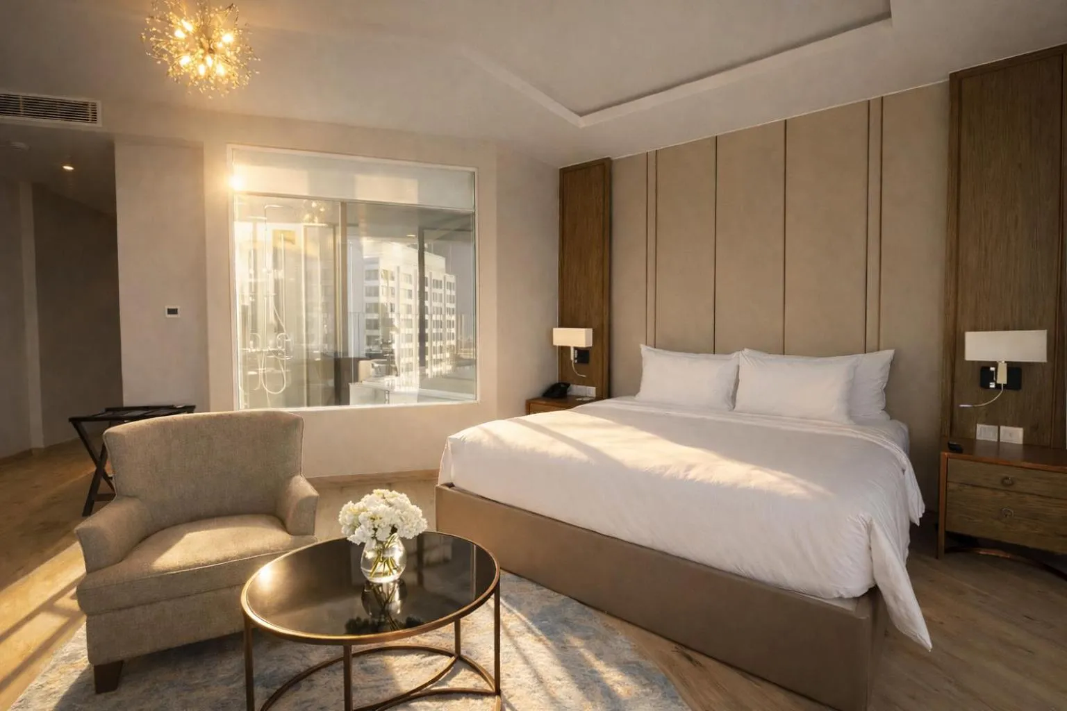 Bed in Holi Panorama Condotel