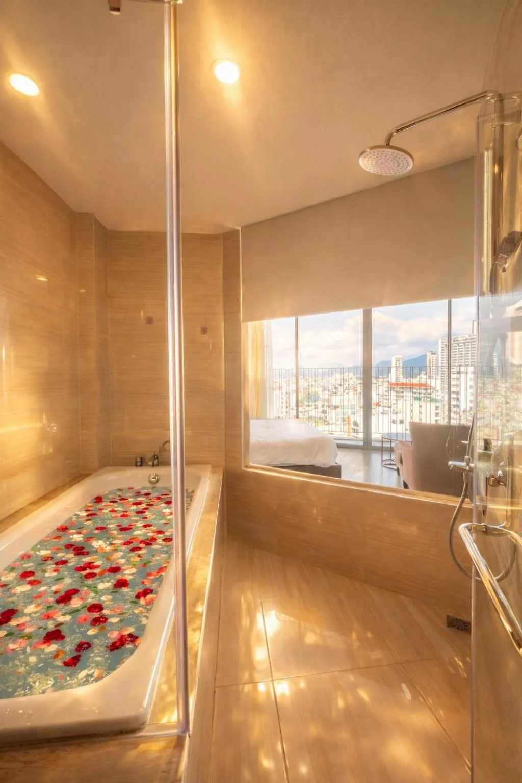 Bed in Holi Panorama Condotel