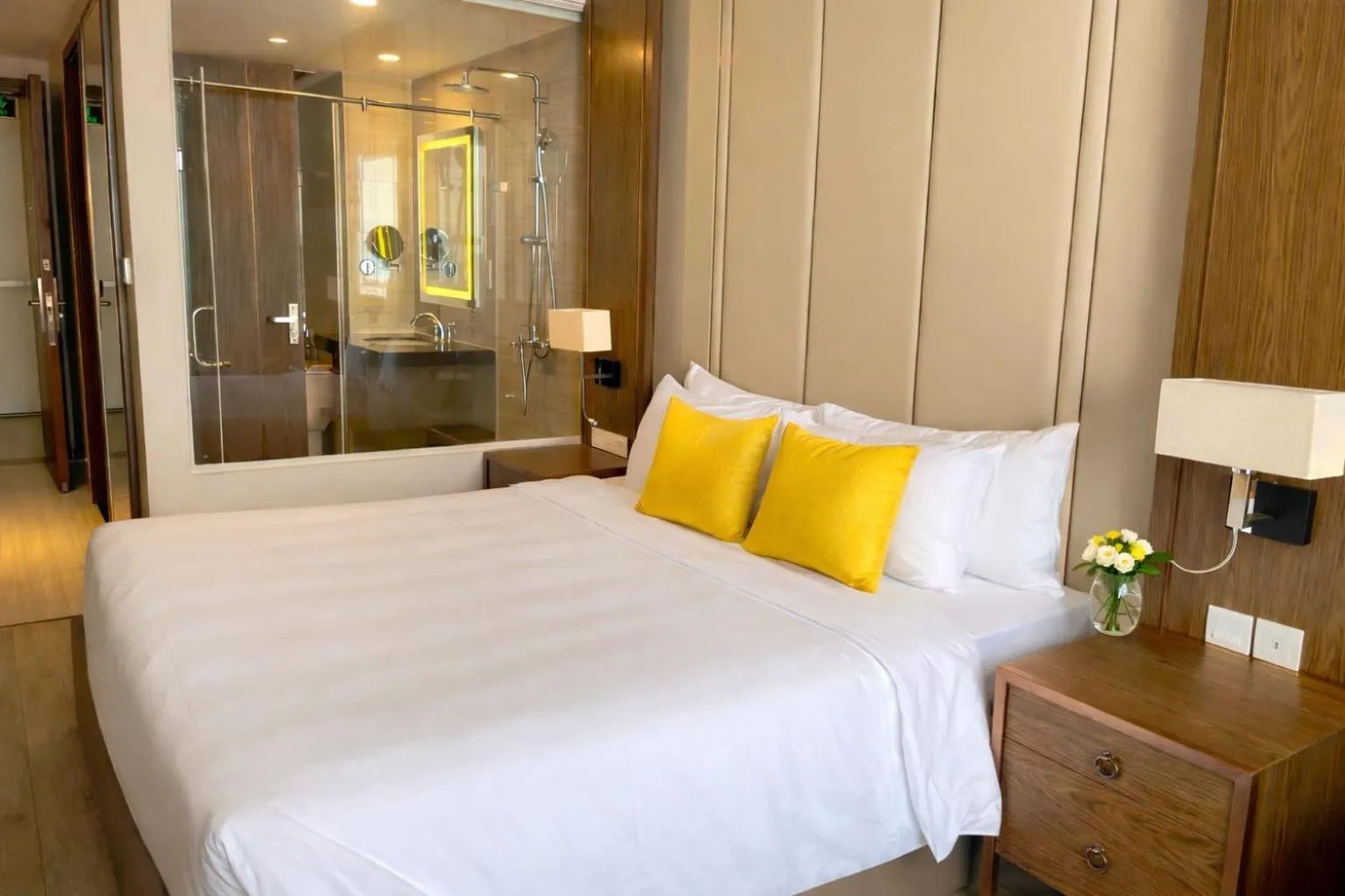 Bed in Holi Panorama Condotel