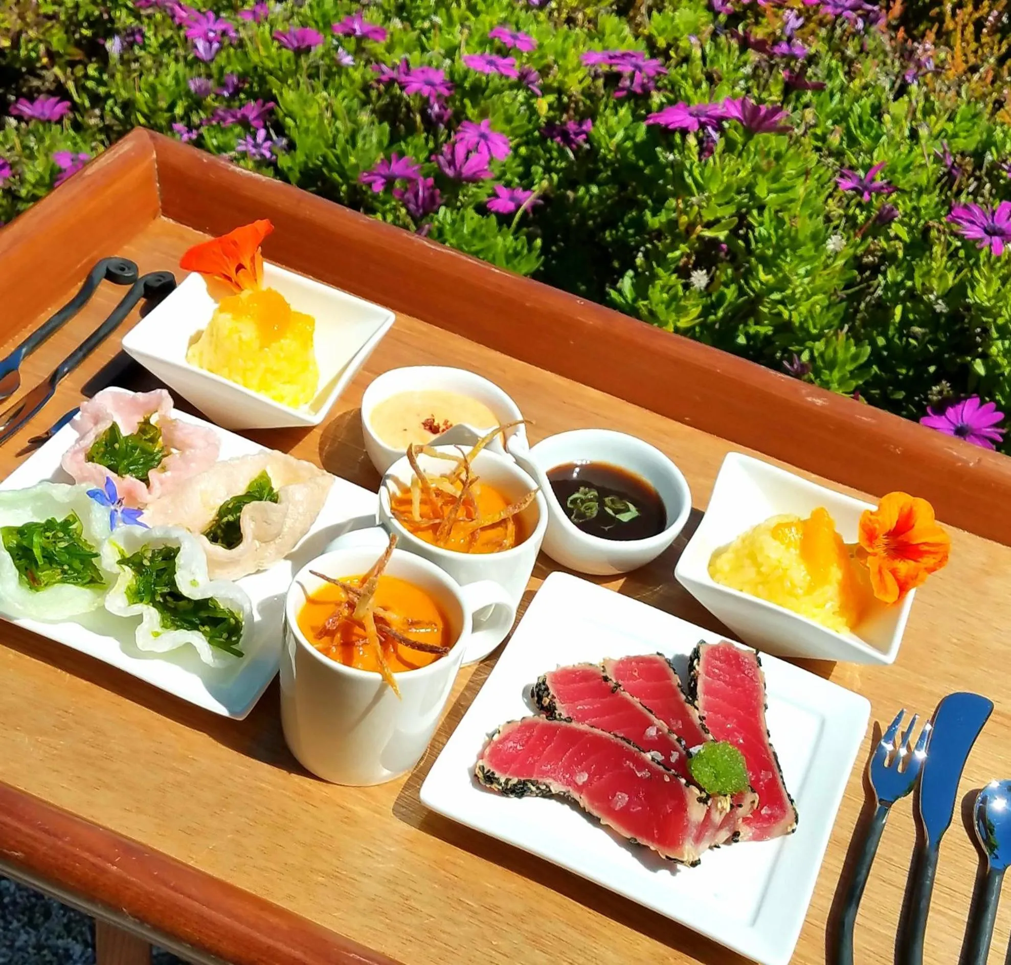 Food in Brewery Gulch Inn & Spa