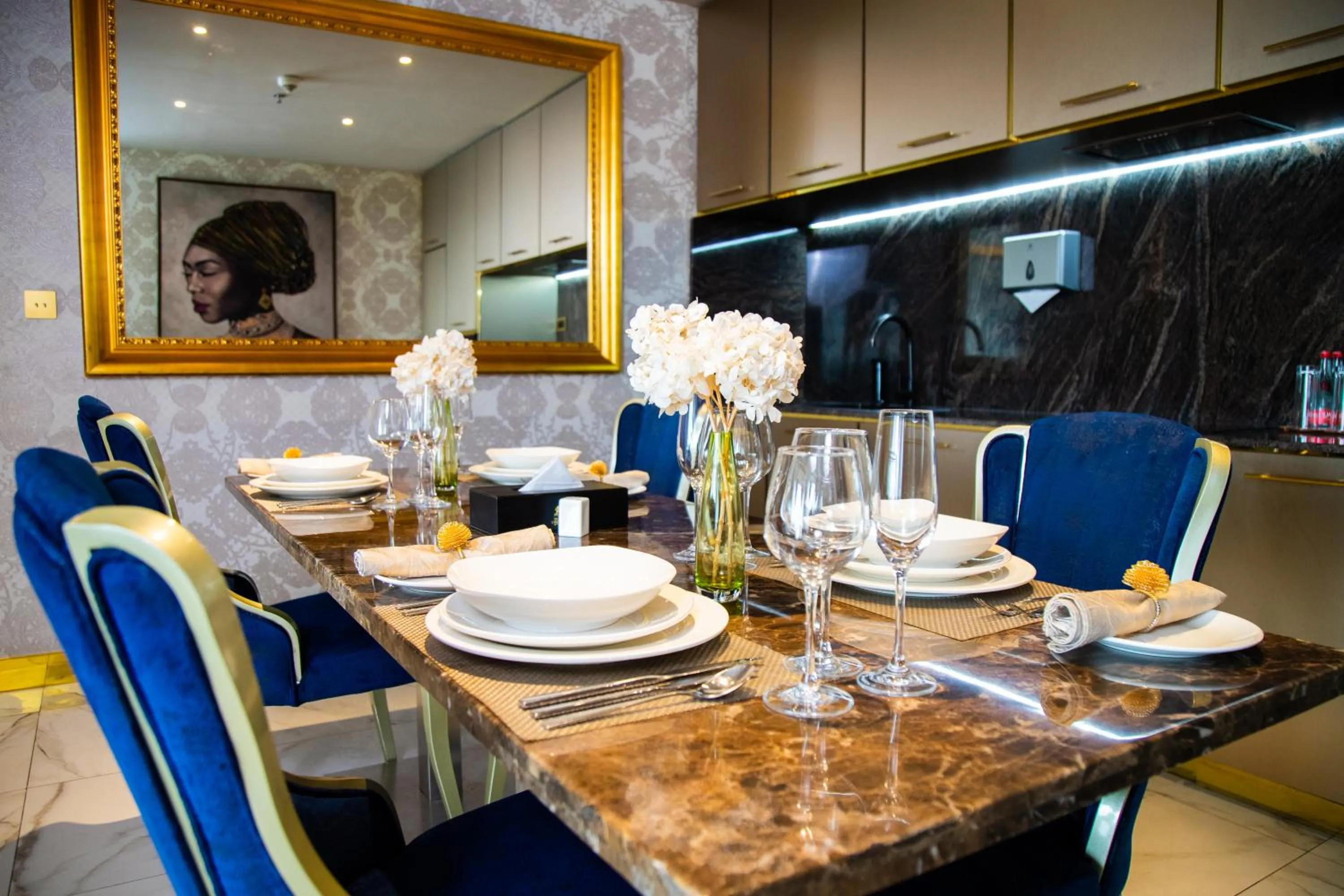 Dining area in Number One Oxford Street Hotel & Suites