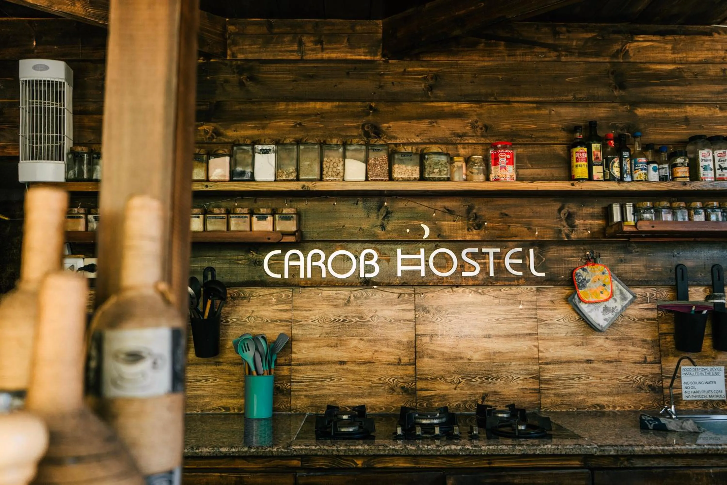 Restaurant/places to eat in Carob Hostel
