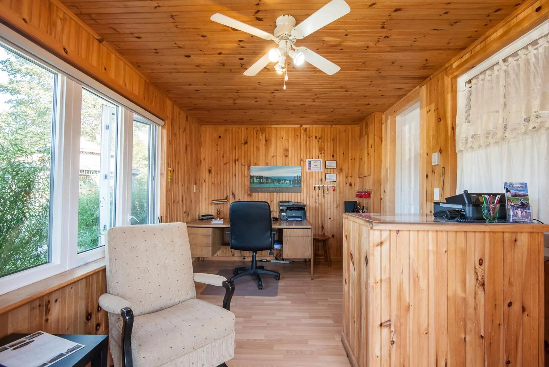 Lobby or reception in Cavendish Lodge & Cottages