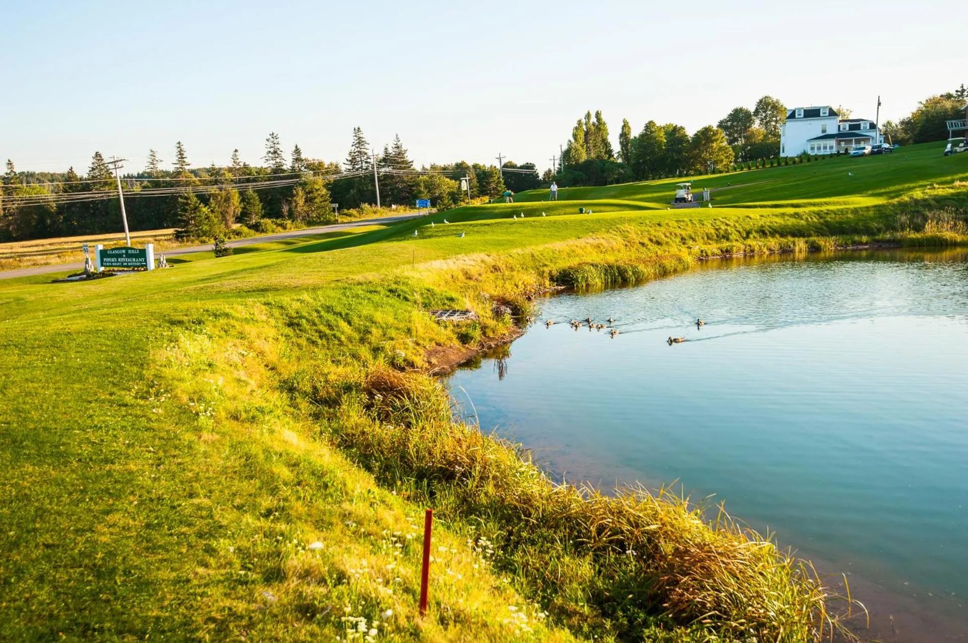 Golfcourse in Cavendish Lodge & Cottages