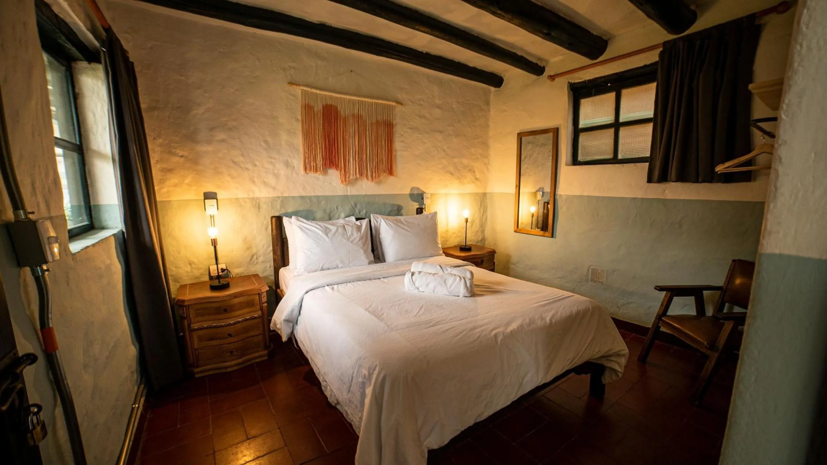 Bed in Hotel Aceitunos