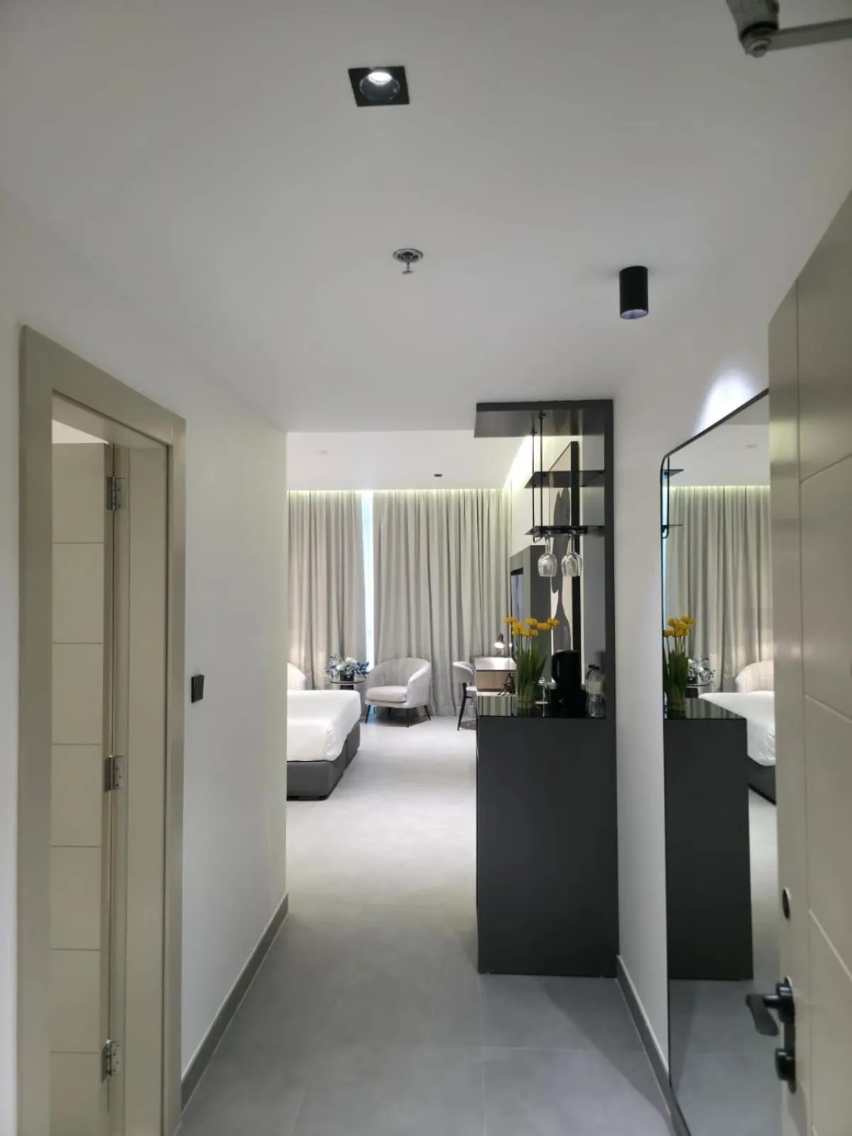 Kitchen or kitchenette, Bed in Copthorne Hotel Sharjah