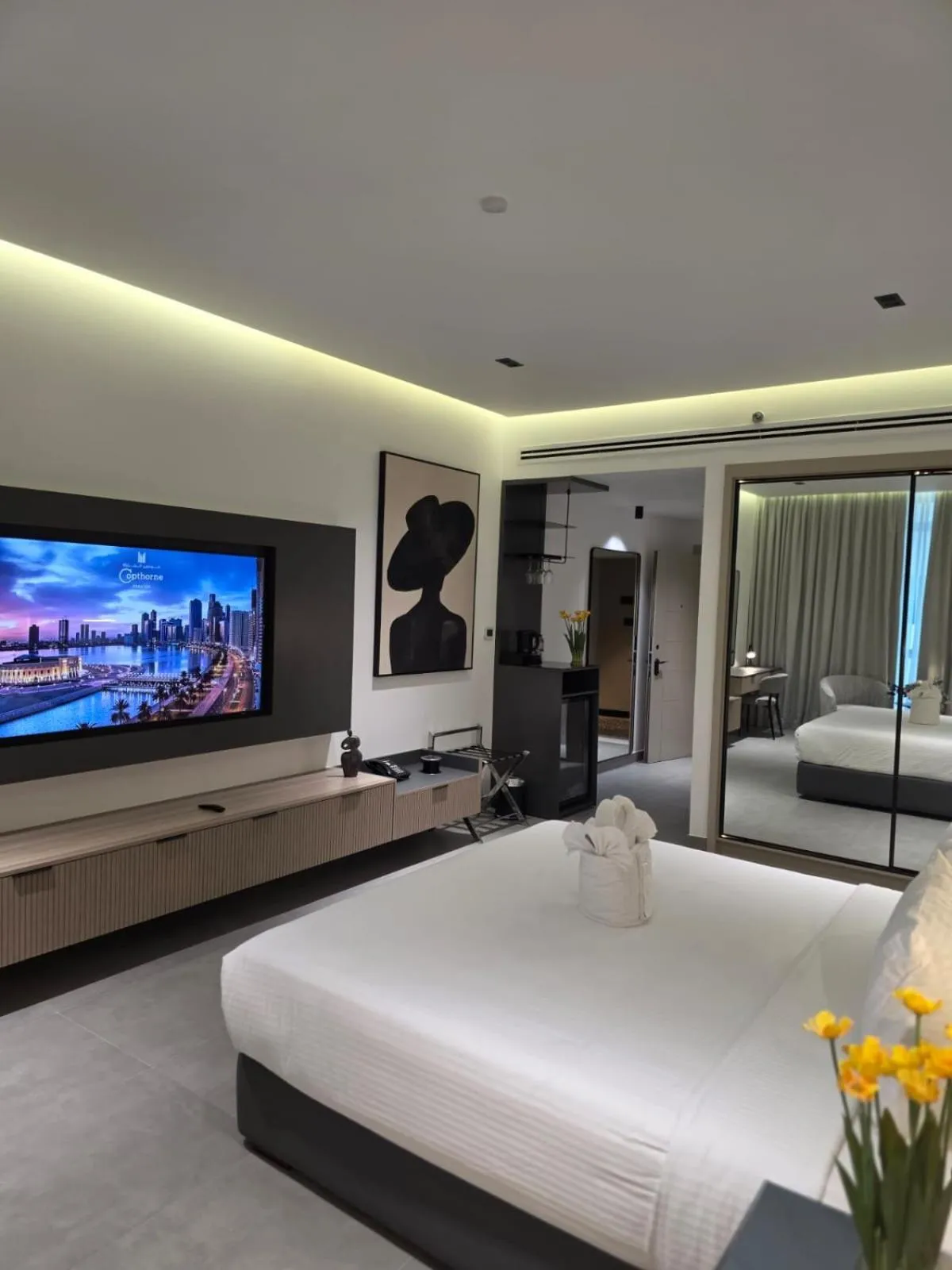 Bed in Copthorne Hotel Sharjah