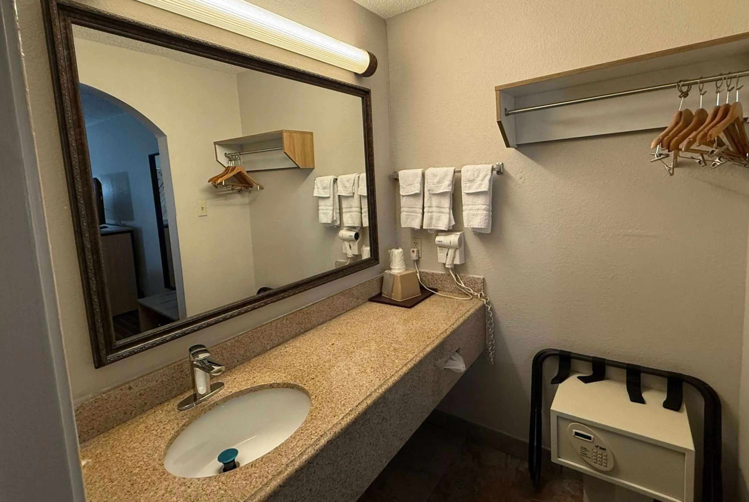 Bathroom in Days Inn by Wyndham San Antonio Interstate Hwy 35 North