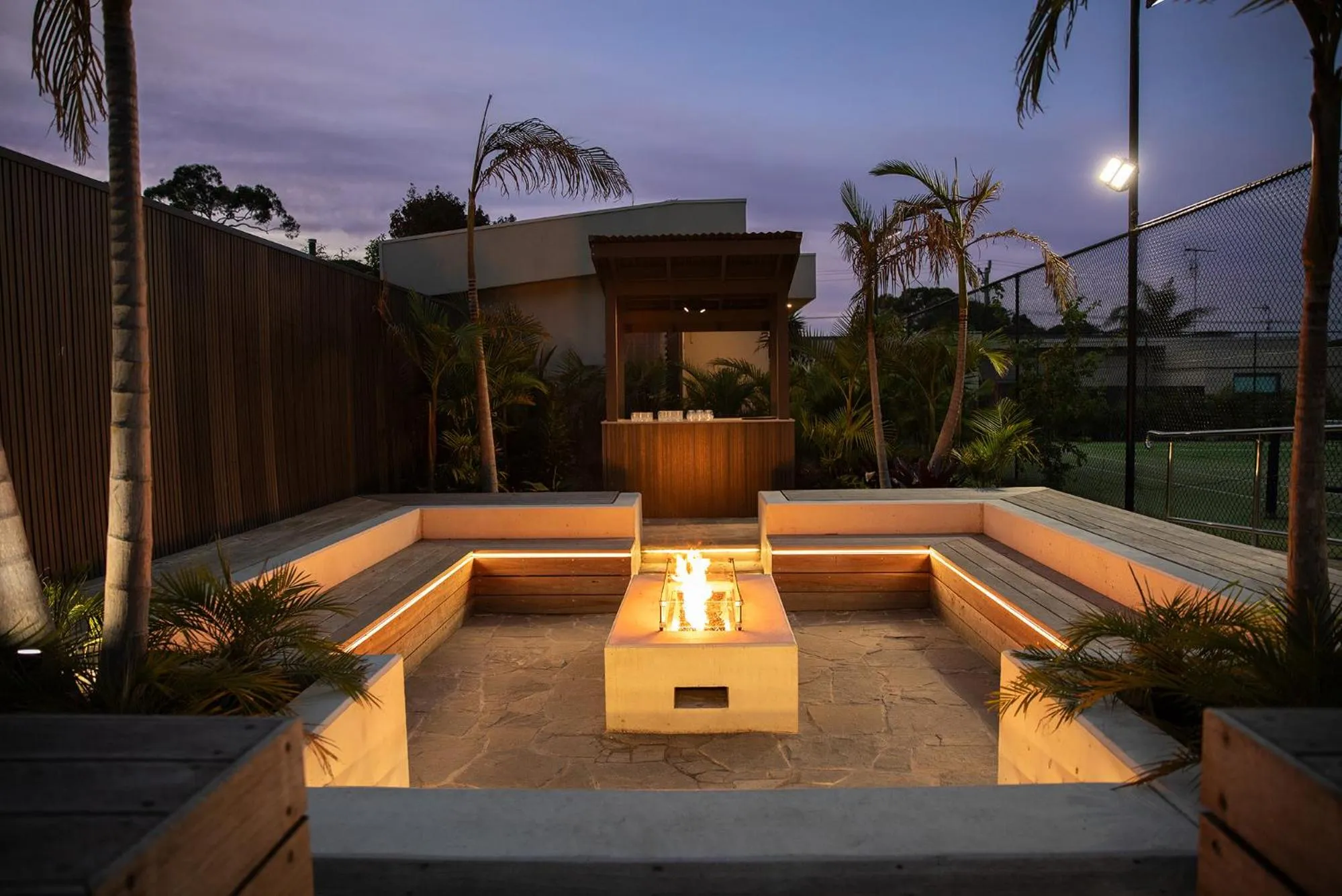 Garden in Great Ocean Road Resort