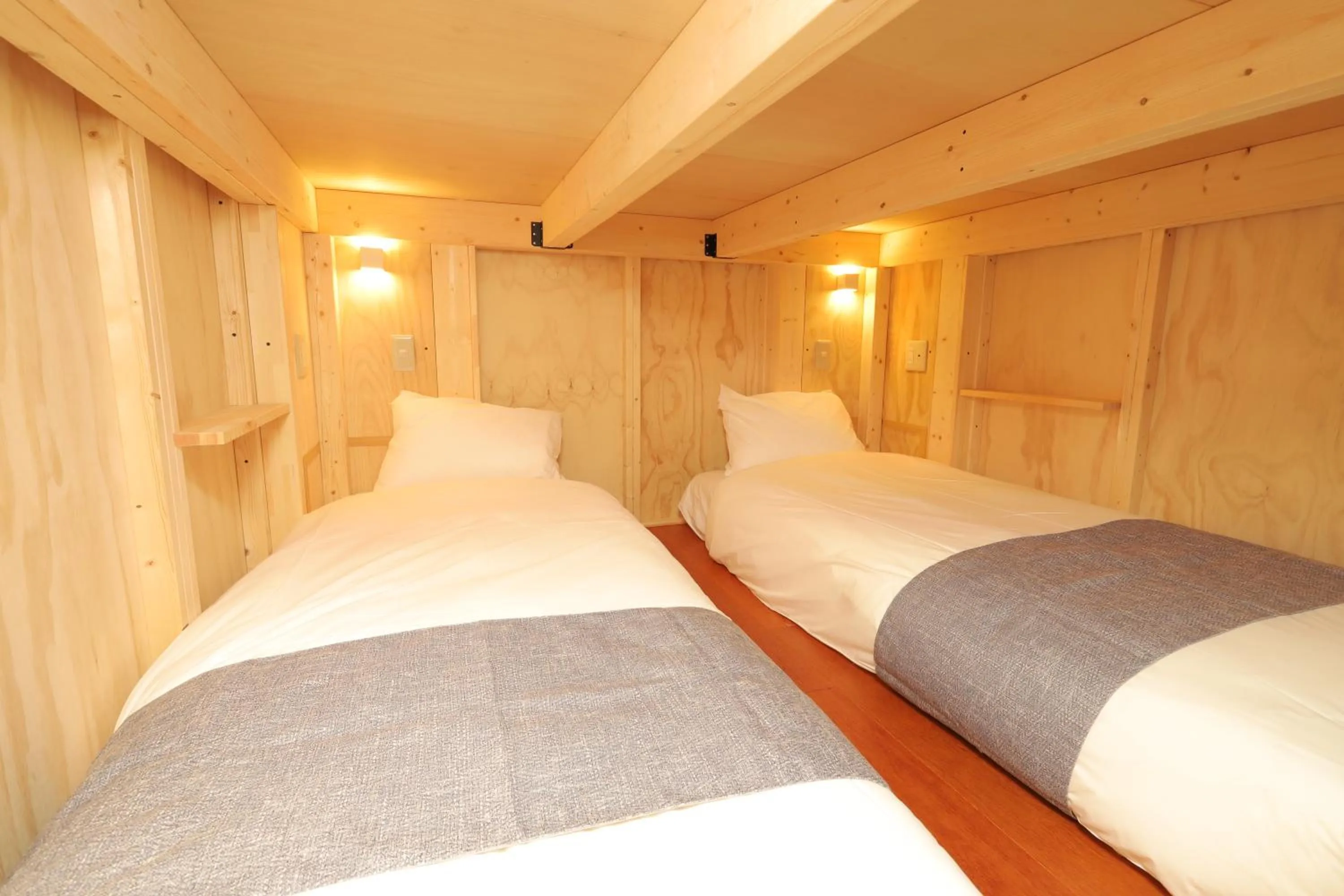 Bed in JR Mobile Inn Sapporo kotoni