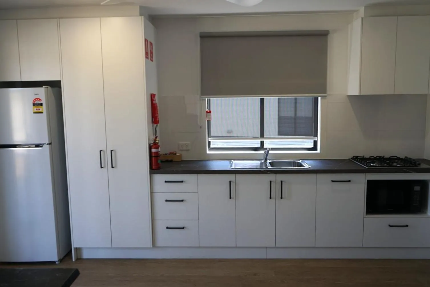 Kitchen or kitchenette in Lake Hume Holiday Park