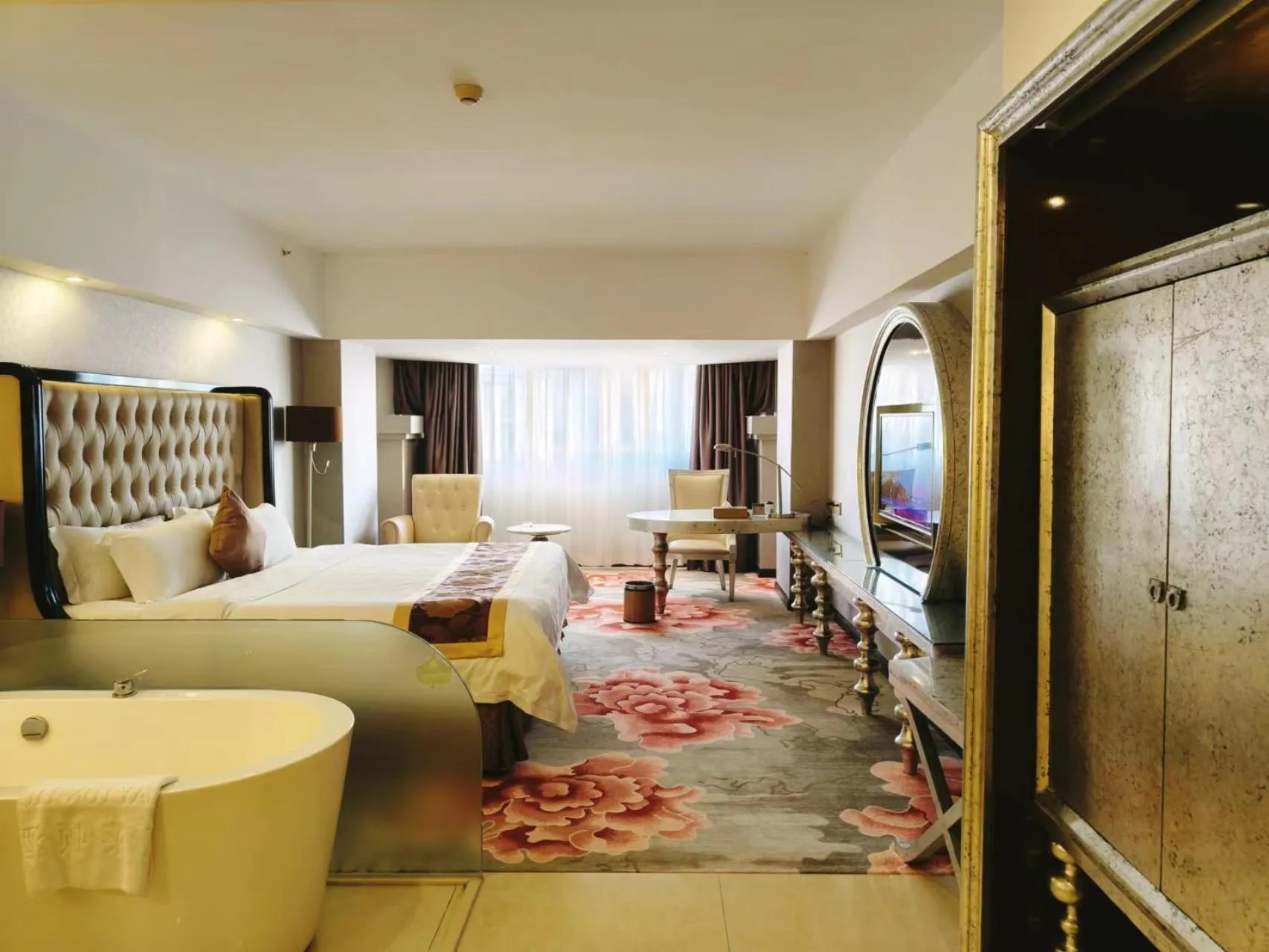 Bed in 广州克莱顿酒店 Clayton Hotel Pazhou Exhibition Center