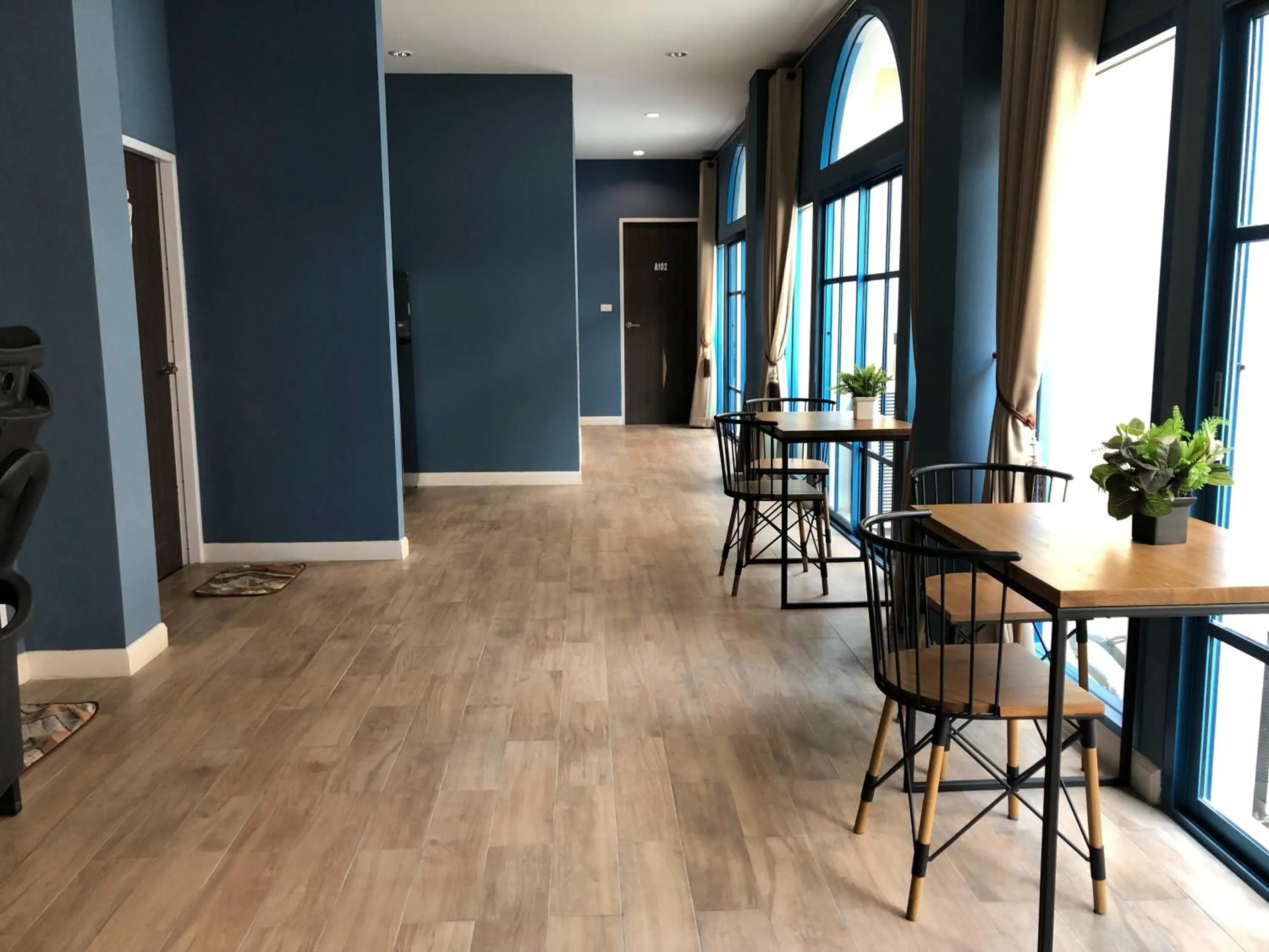 Dining area in Mangkon Hostel