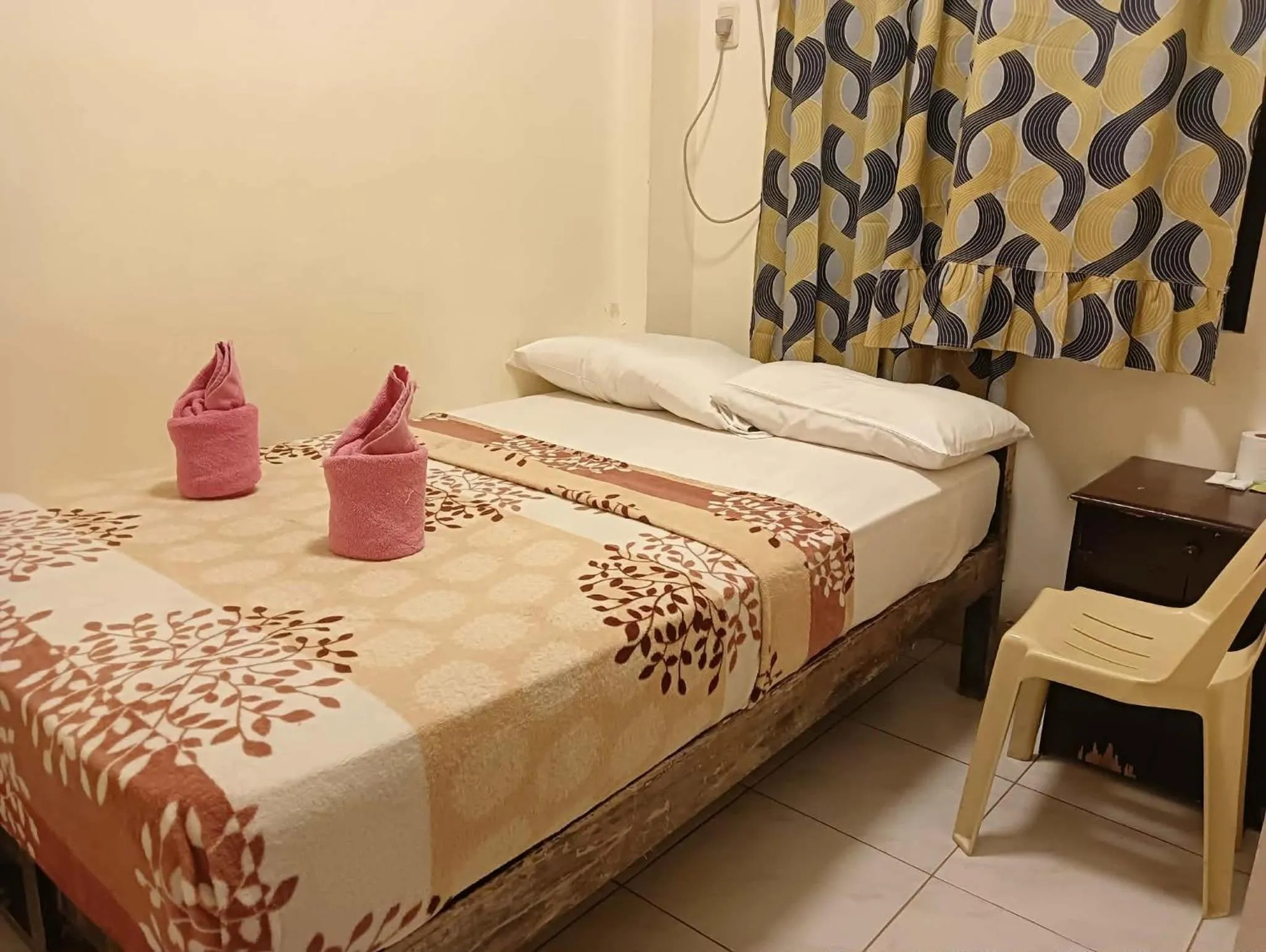 Bed in Constrell Pension House