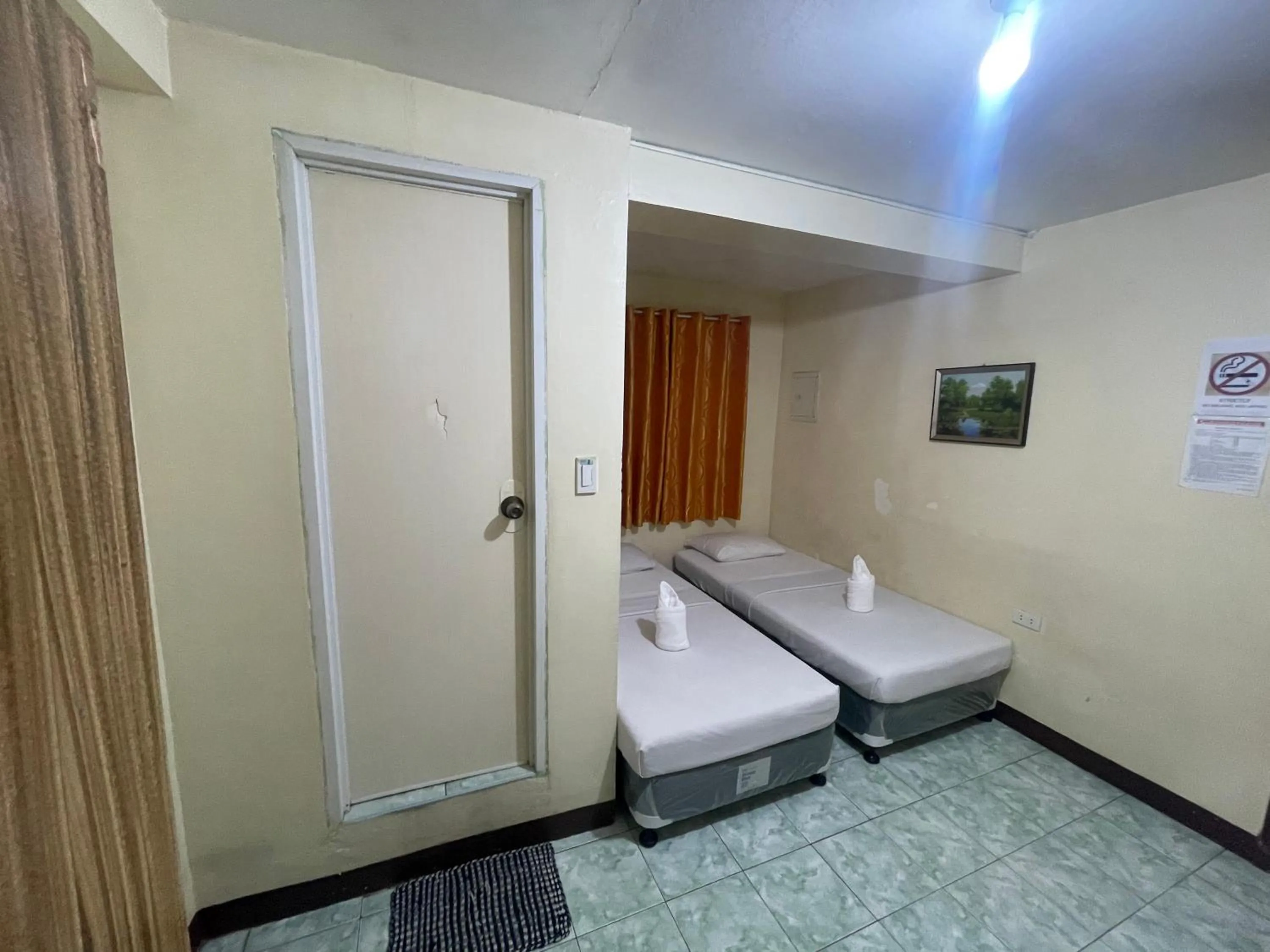 Bed in Constrell Pension House