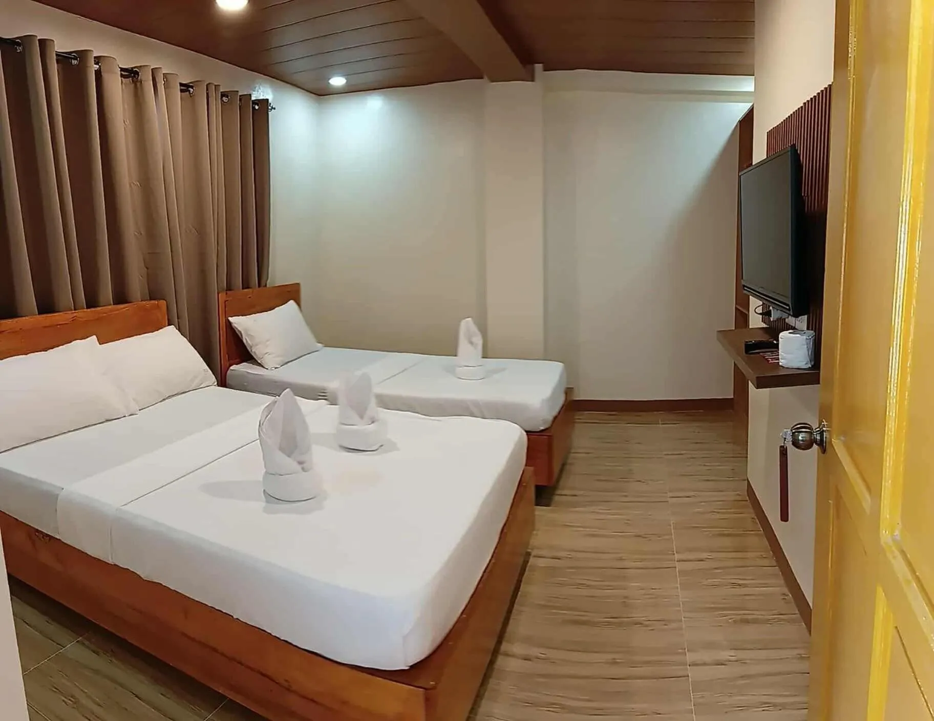 Bed in Constrell Pension House