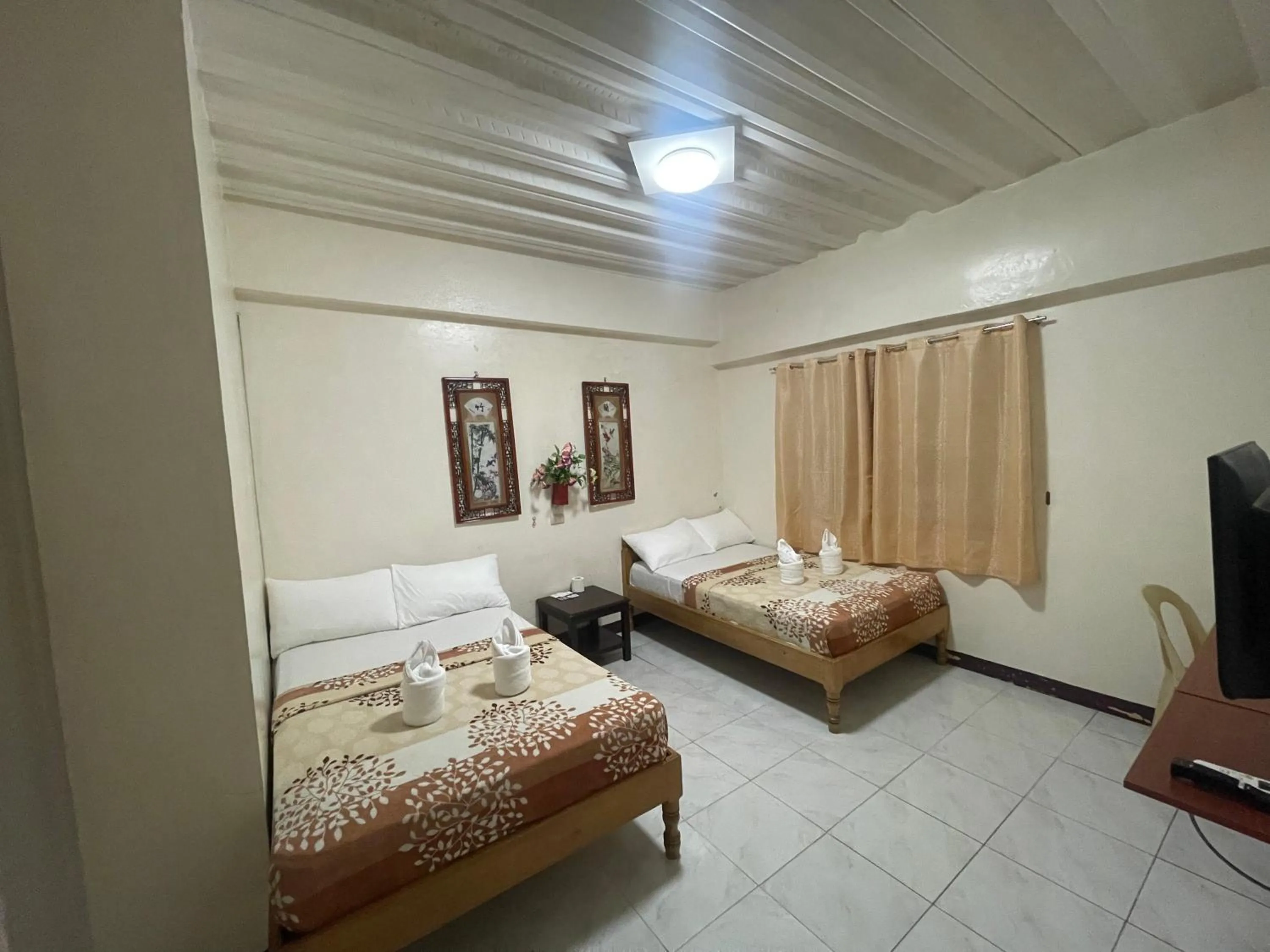 Bed in Constrell Pension House