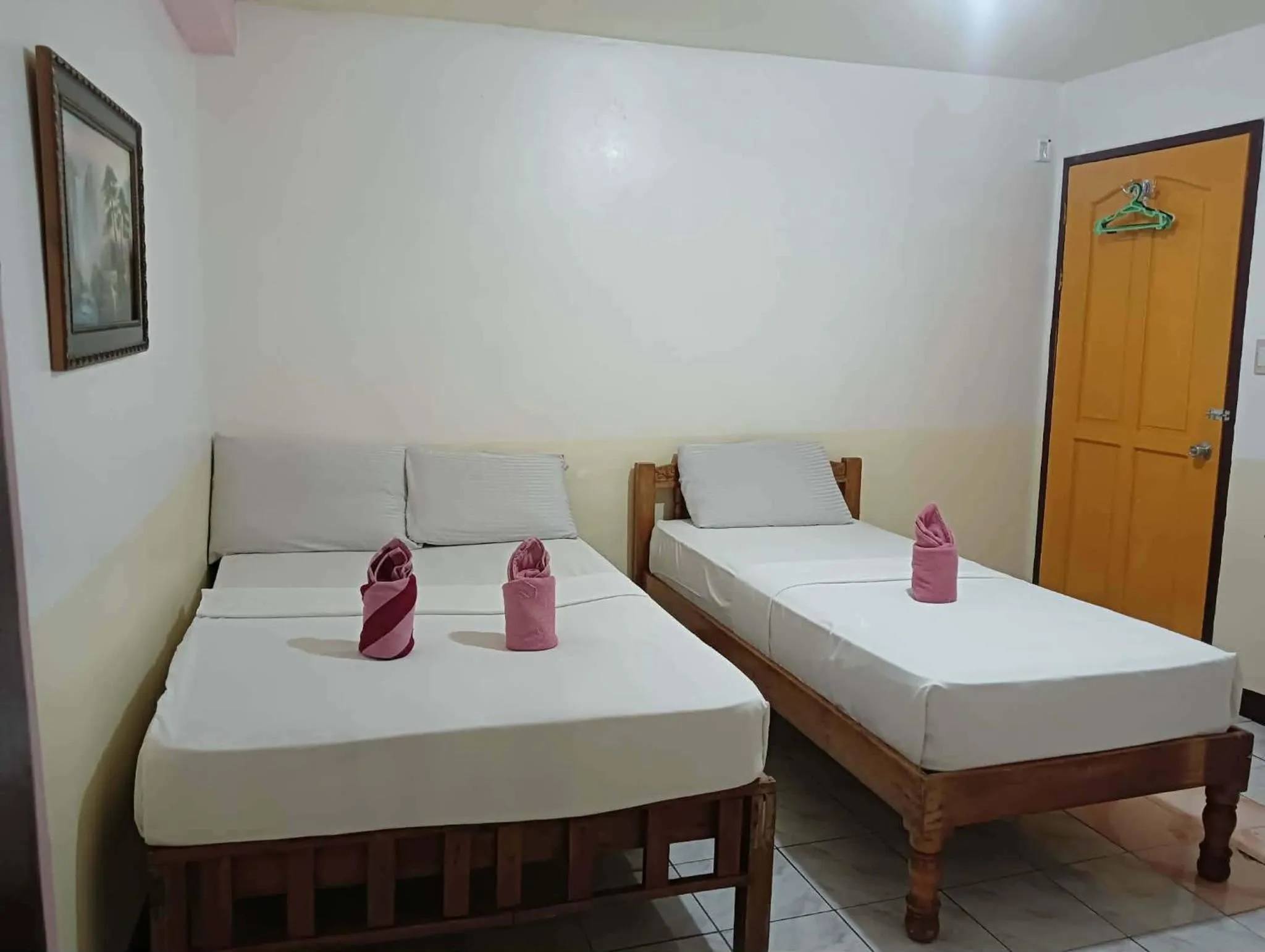 Bed in Constrell Pension House