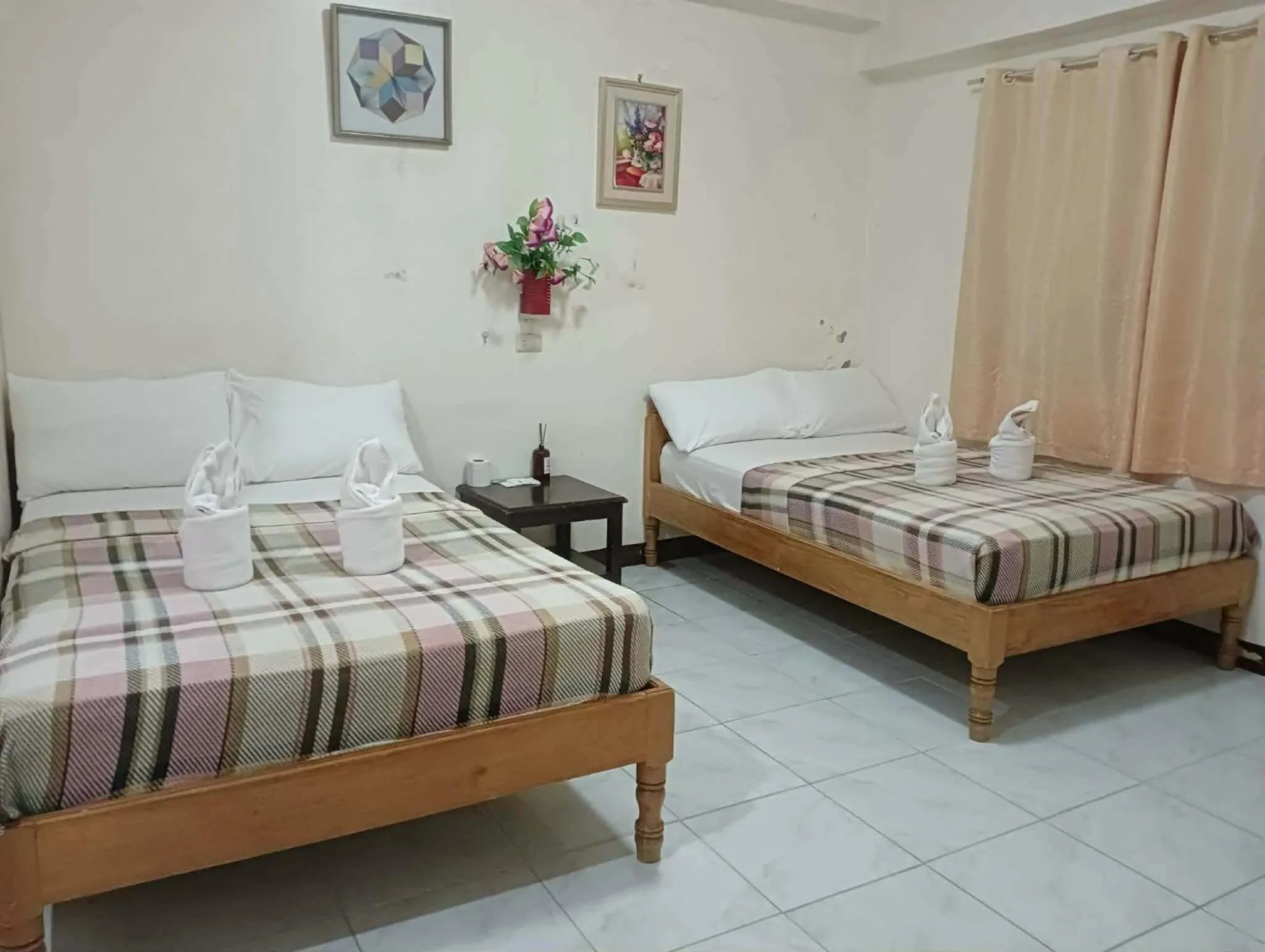 Bed in Constrell Pension House