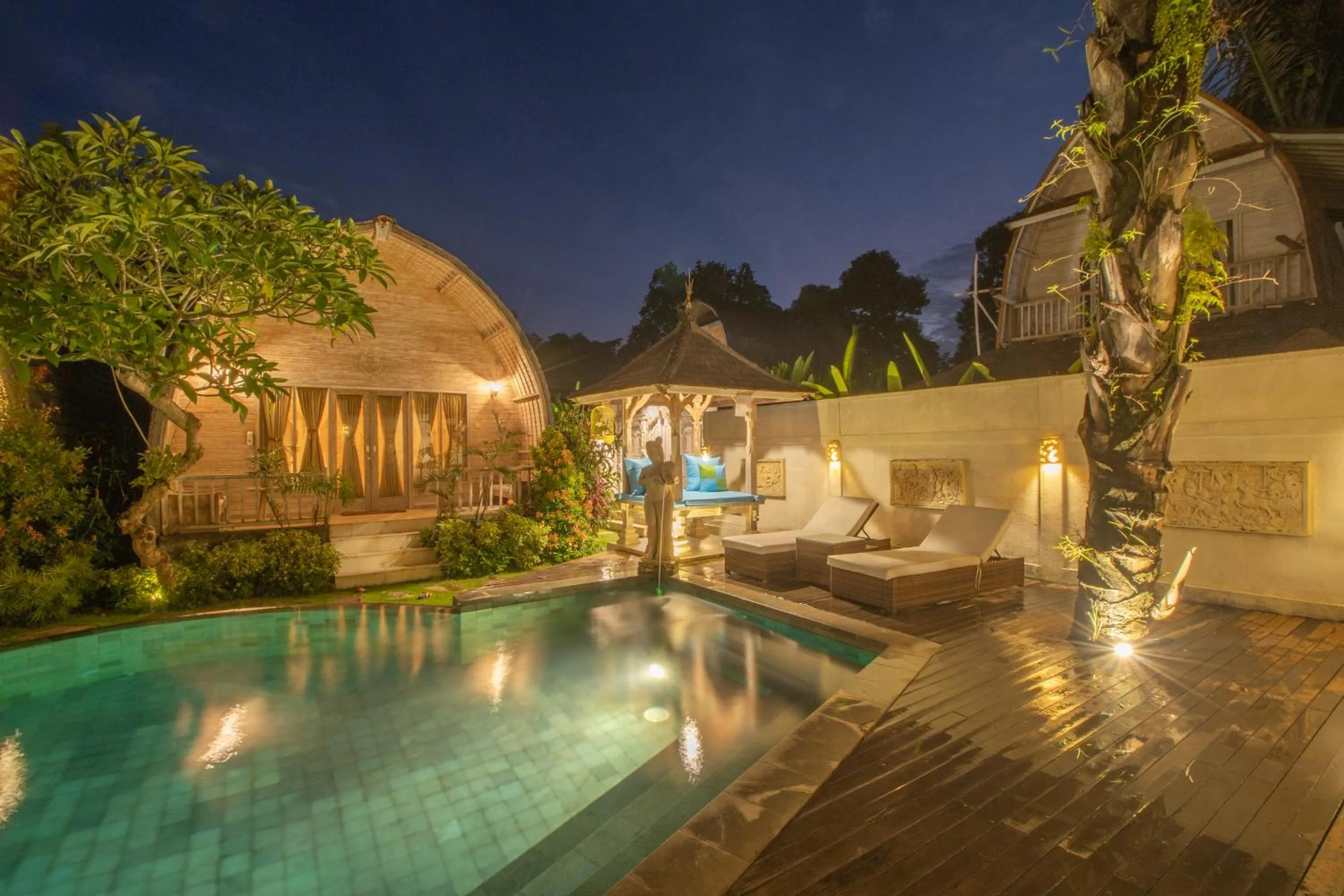 View (from property/room) in Wana Shanti Villa