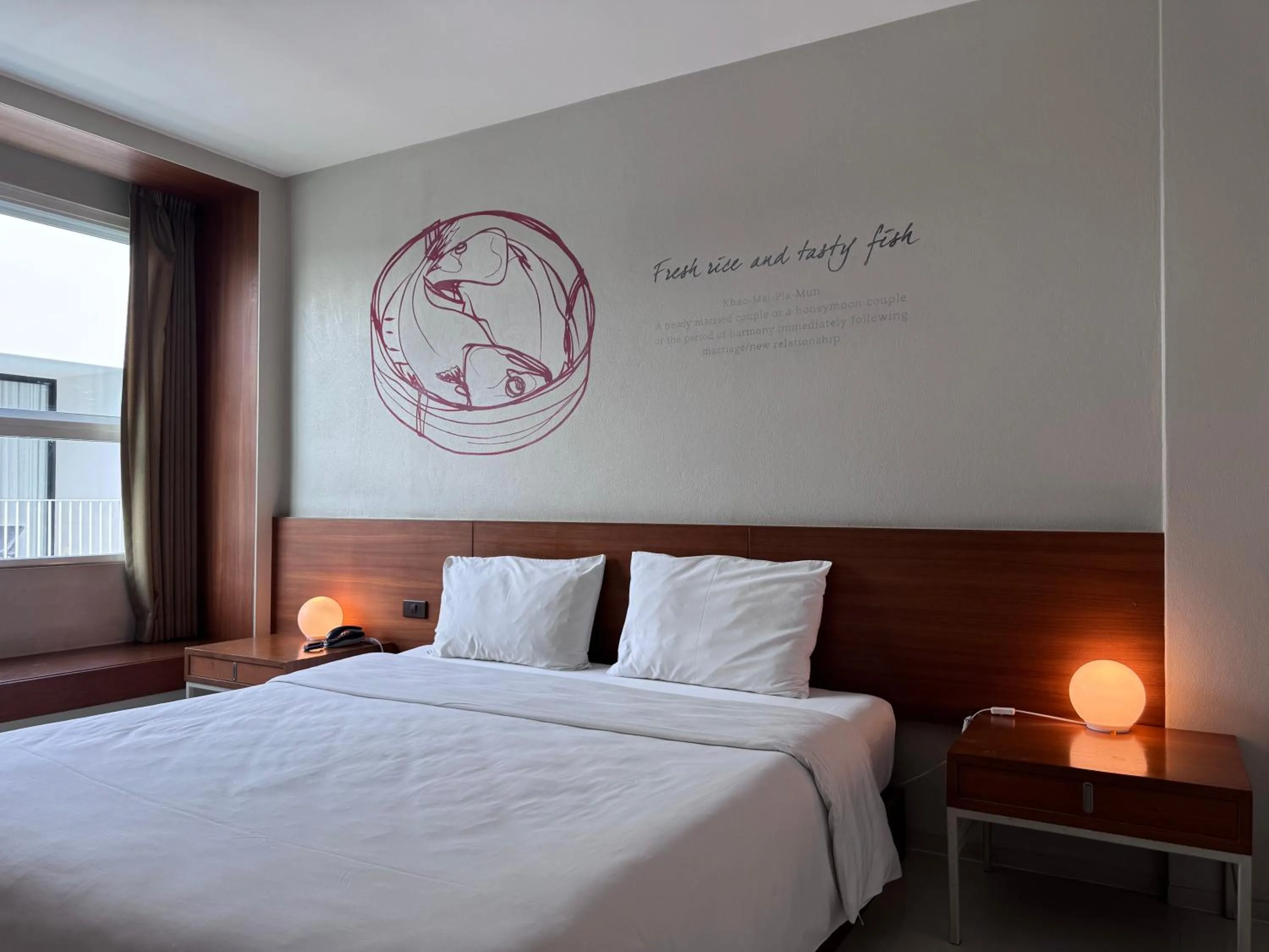 Bed in CHERN Bangkok