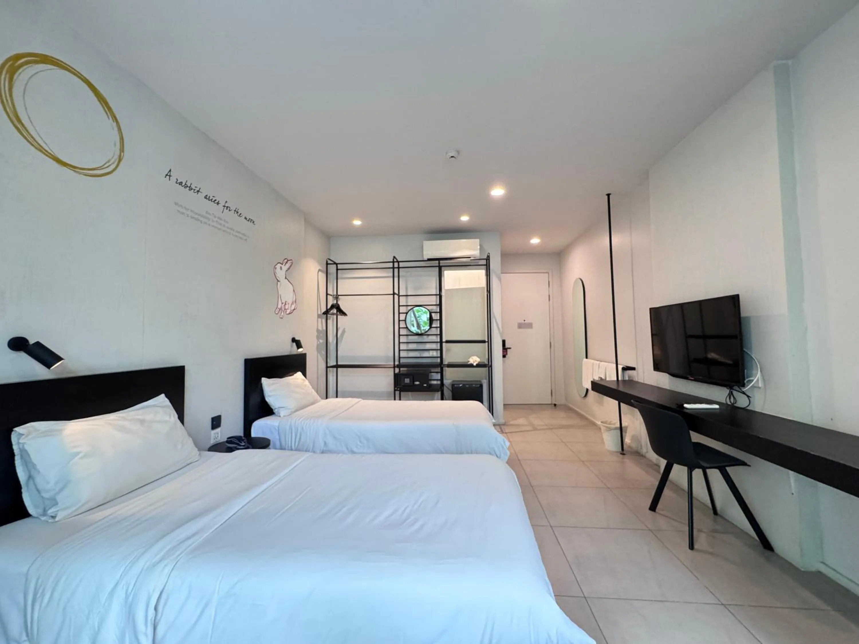 Bed in CHERN Bangkok