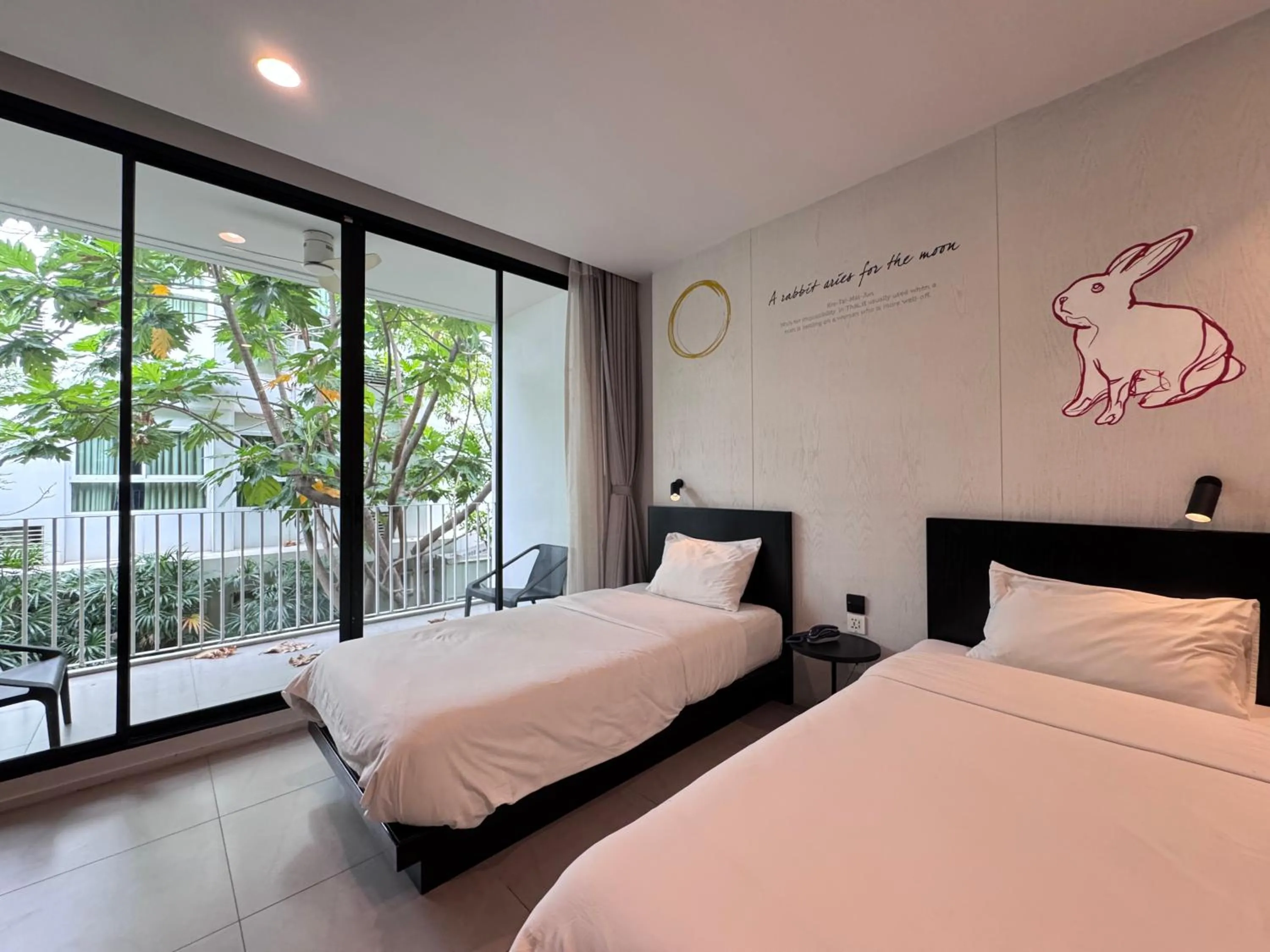 Bed in CHERN Bangkok