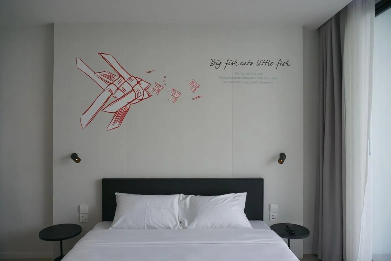 Bed in CHERN Bangkok