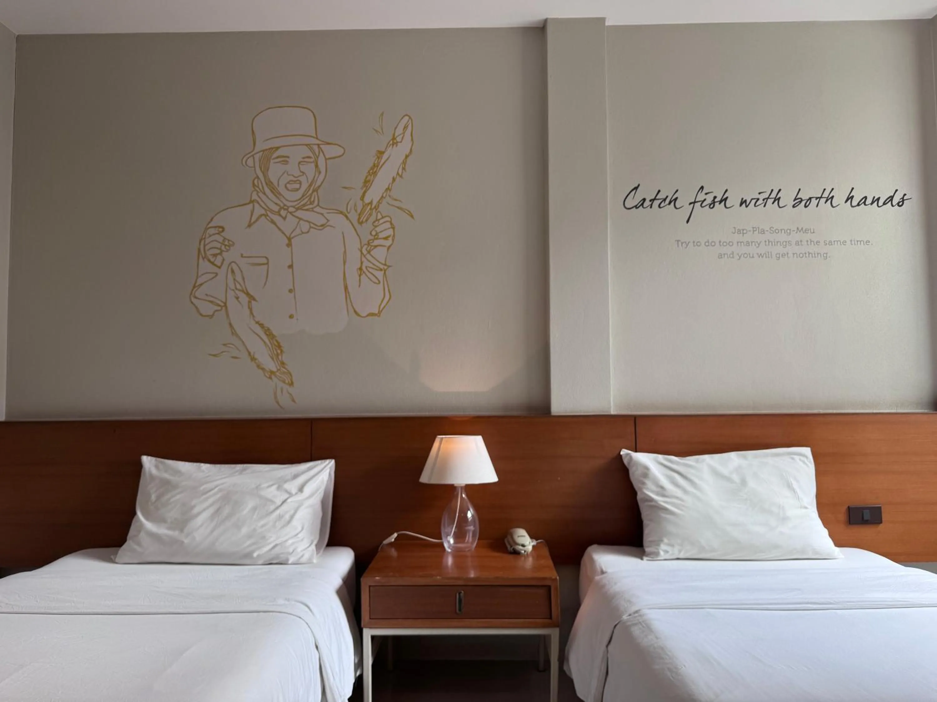 Bed in CHERN Bangkok