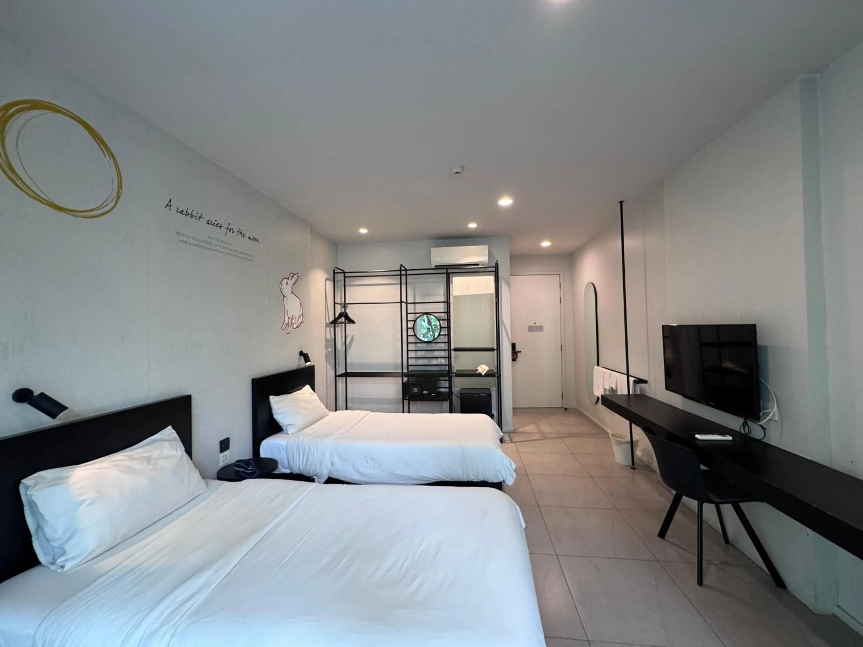 Bed in CHERN Bangkok