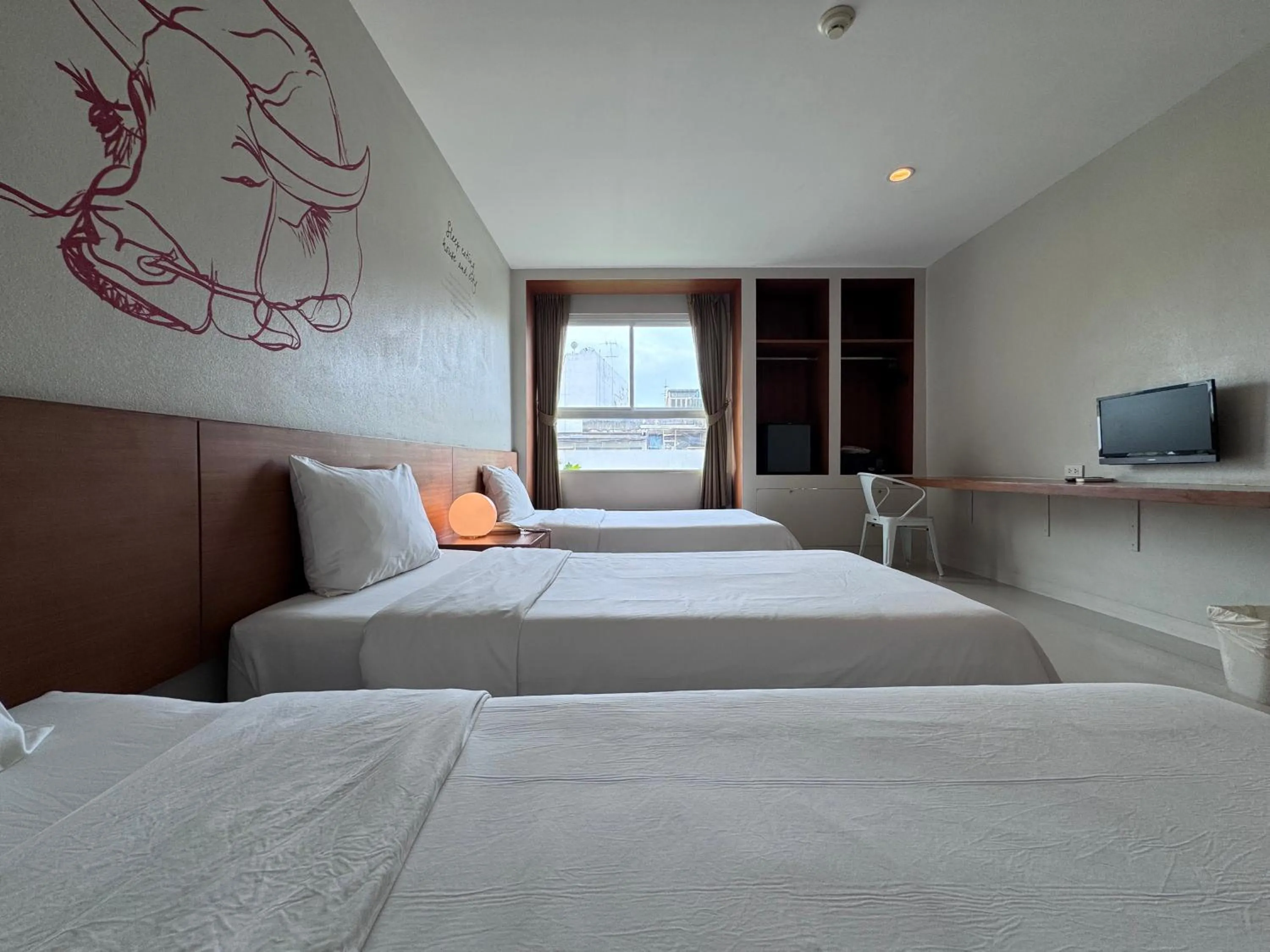 Bed in CHERN Bangkok