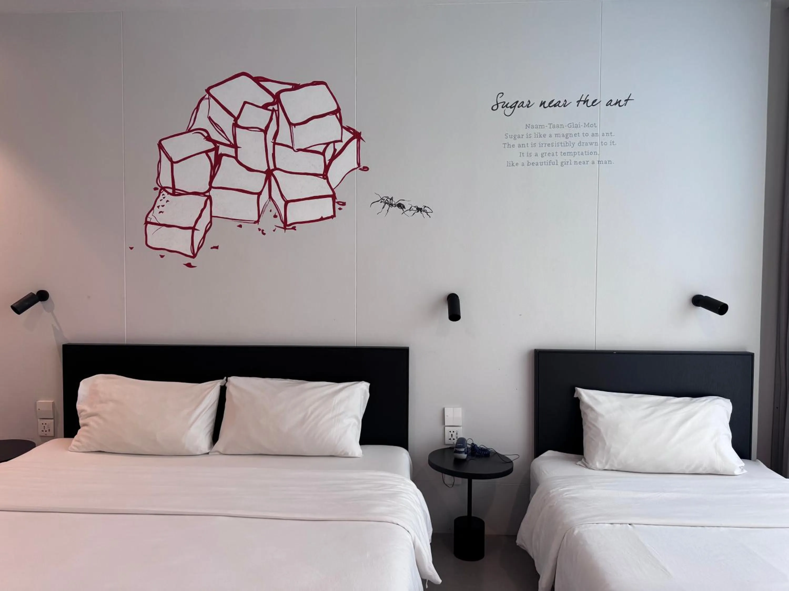 Bed in CHERN Bangkok