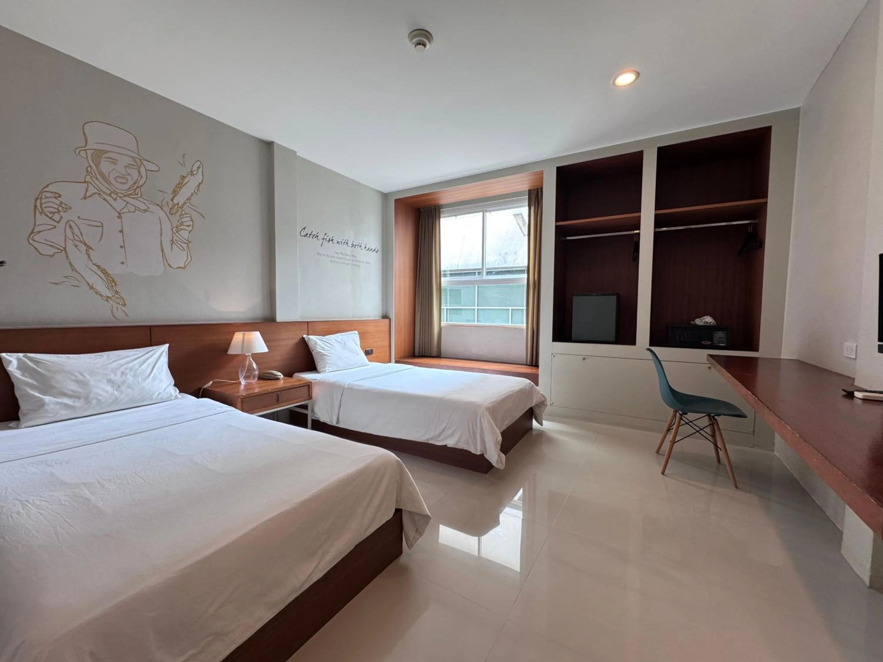 Bed in CHERN Bangkok