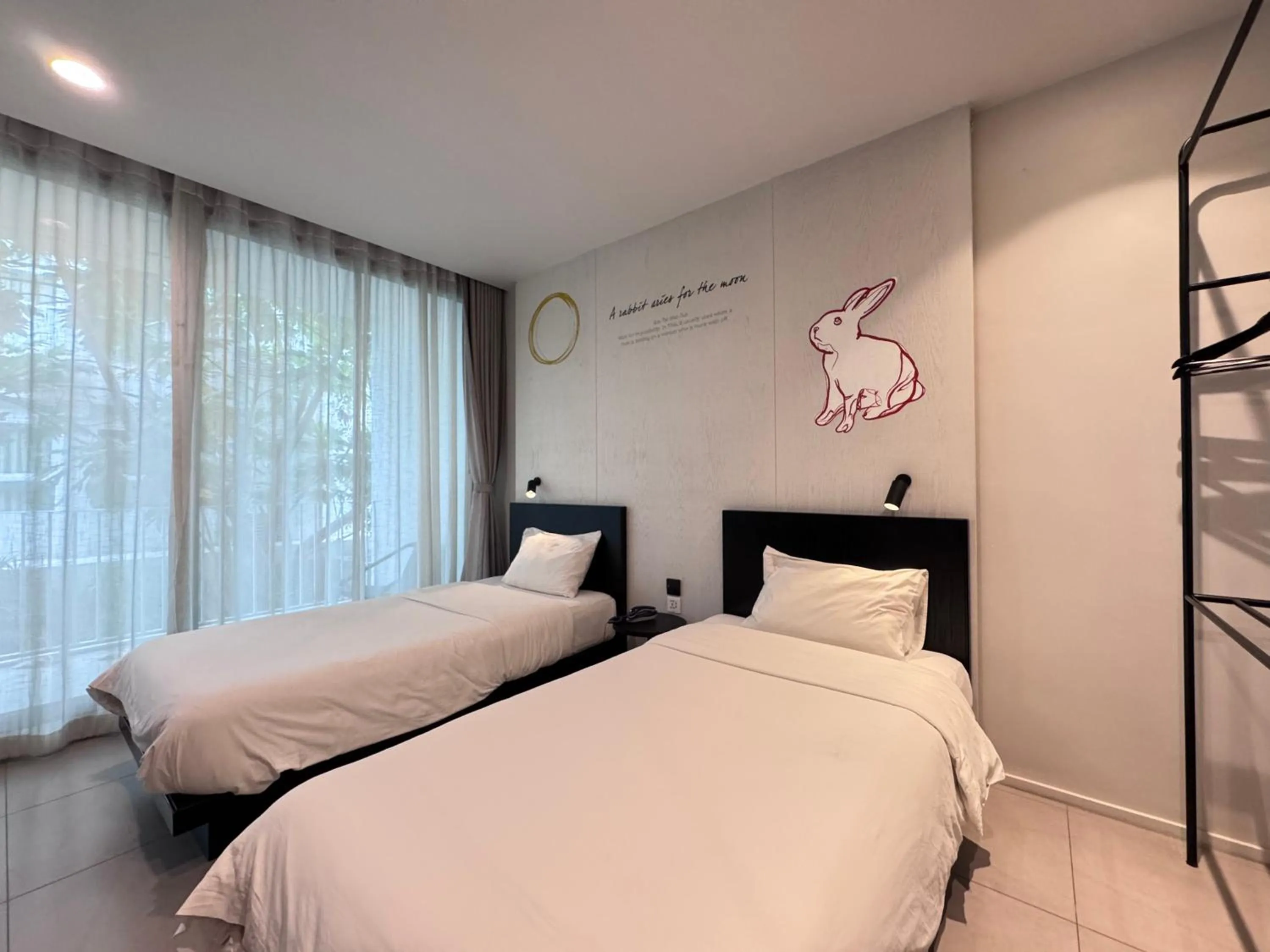 Bed in CHERN Bangkok