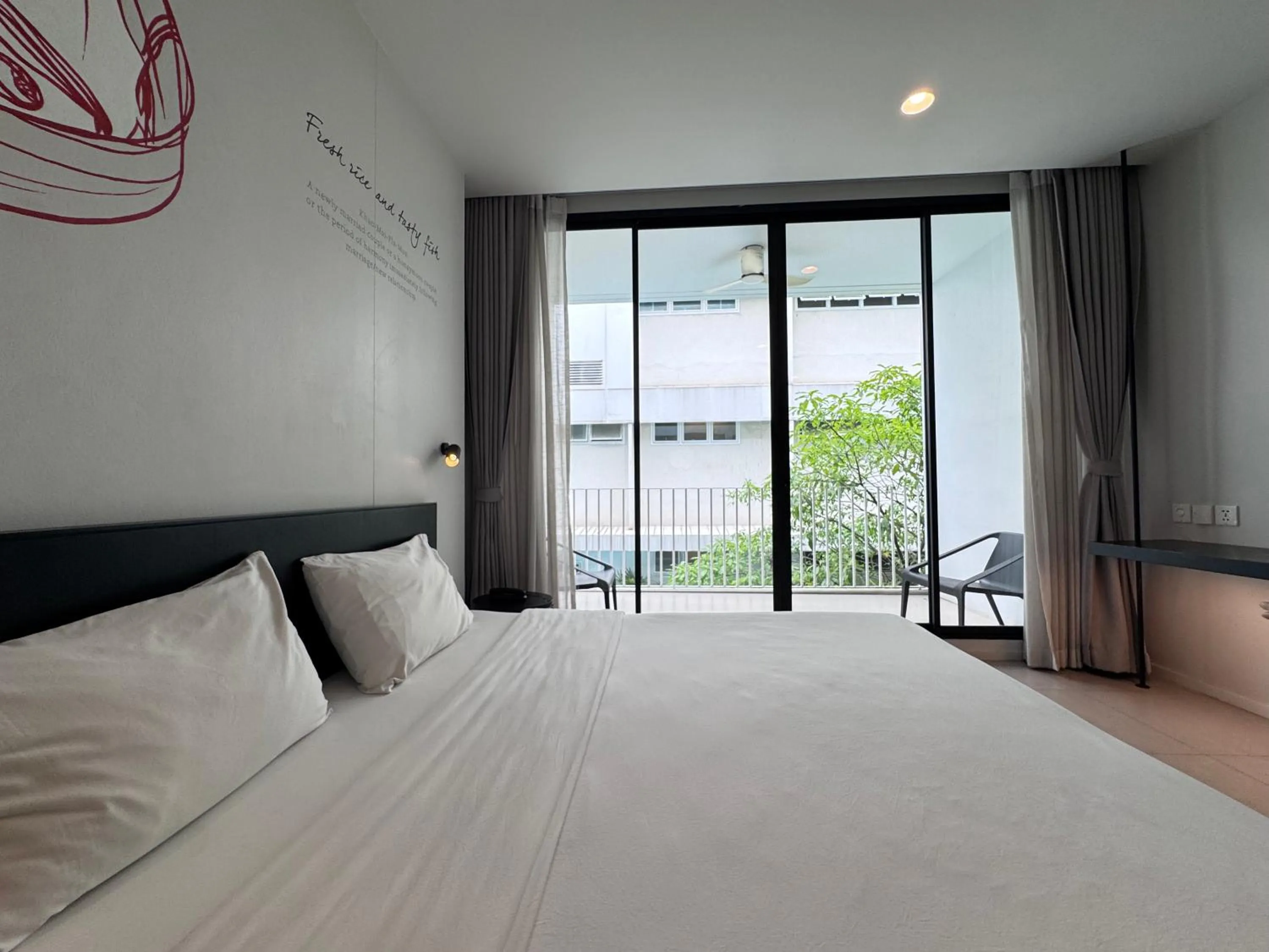 Bed in CHERN Bangkok