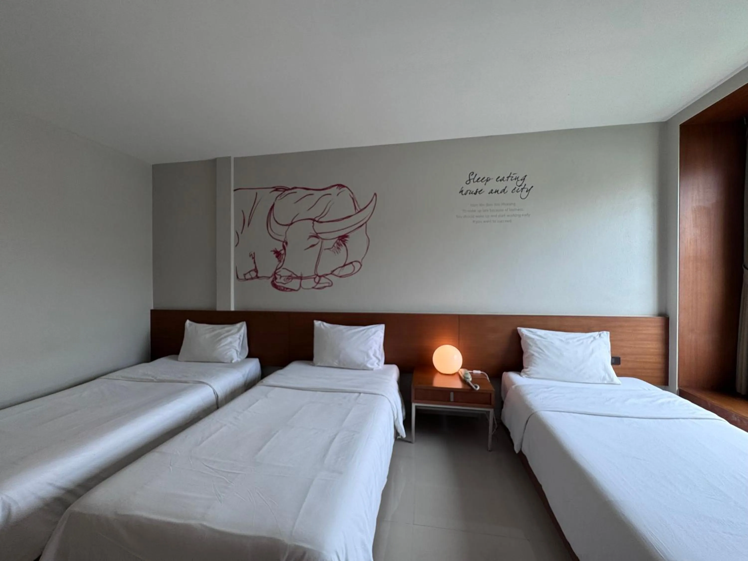 Bed in CHERN Bangkok