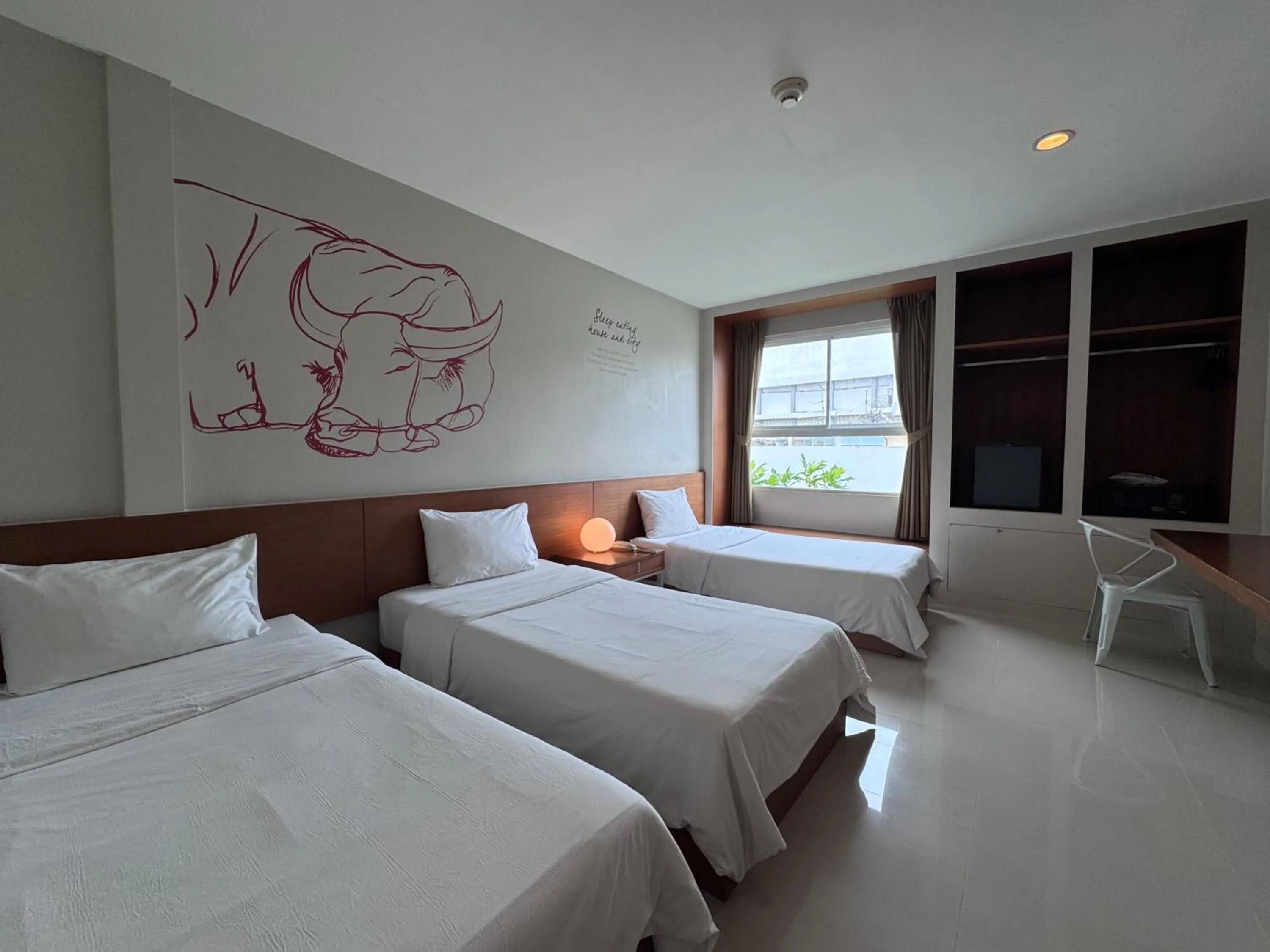 Bed in CHERN Bangkok