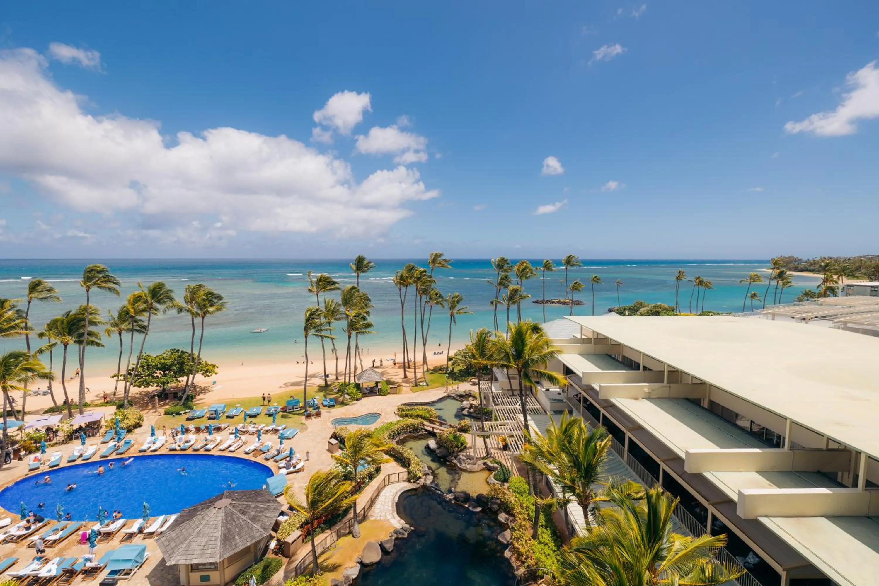 Pool view in The Kahala Hotel and Resort