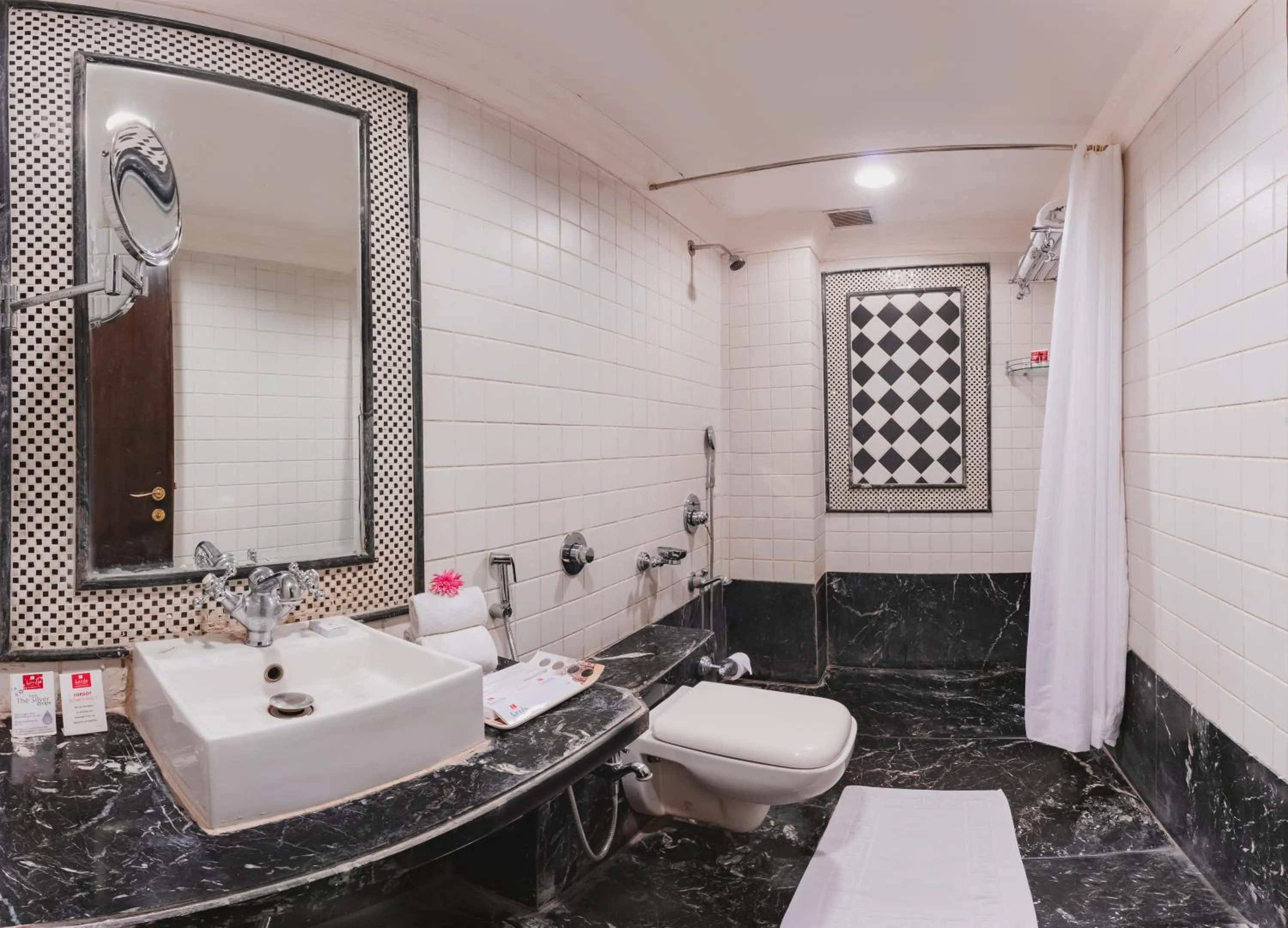 Bathroom in Shree Vallabh Vilas Lords Plaza Nathdwara - Pure Veg