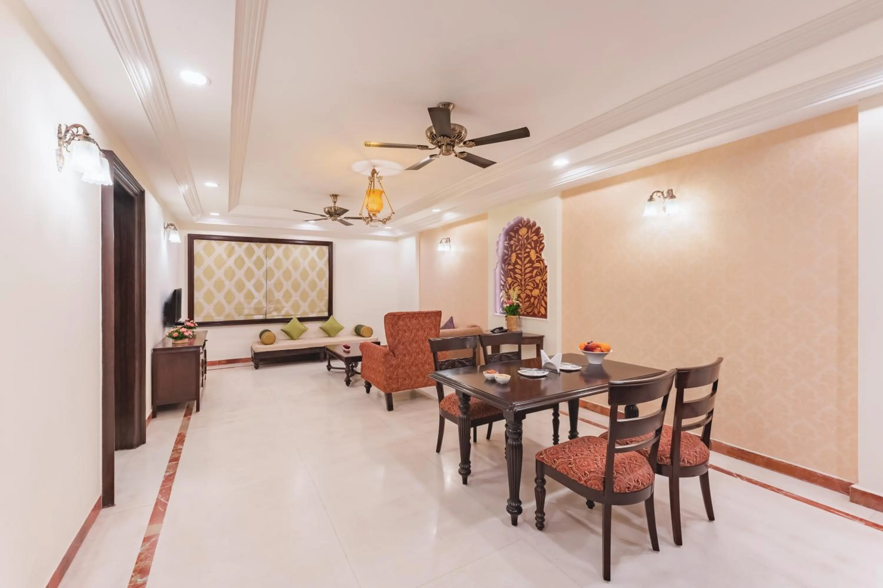 Living room in Shree Vallabh Vilas Lords Plaza Nathdwara - Pure Veg