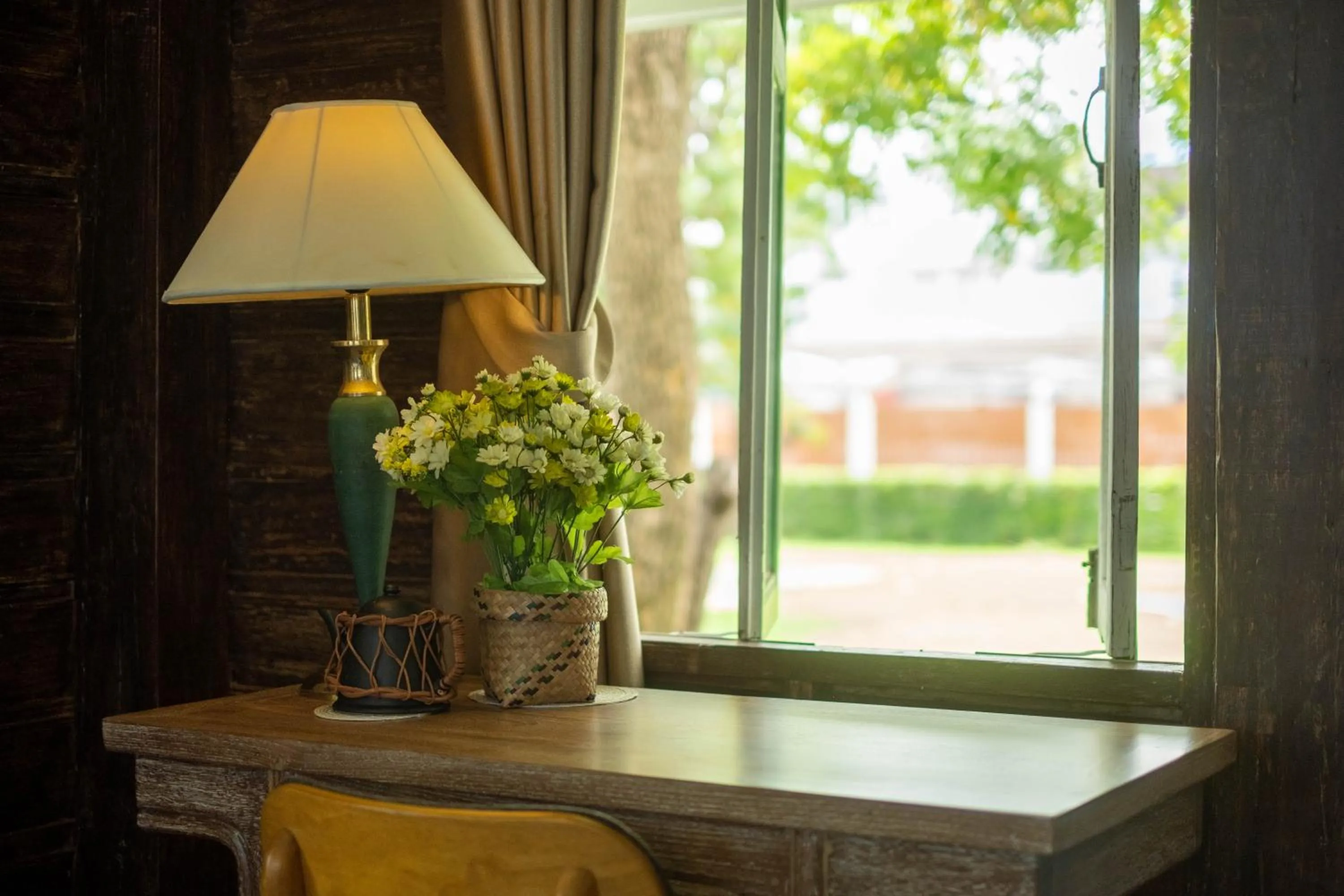 Decorative detail in Baan Suan Krung Kao