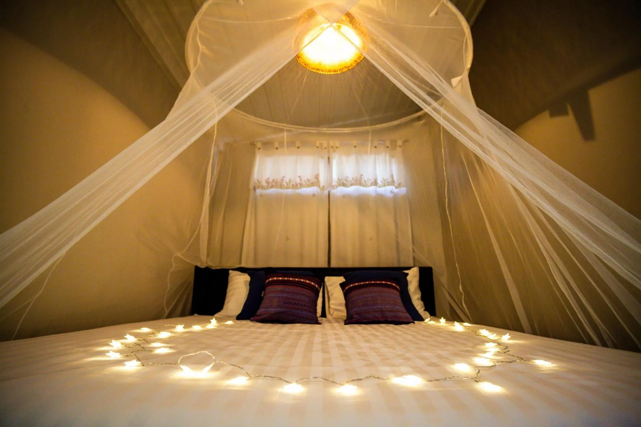 Bed in Baan Suan Krung Kao