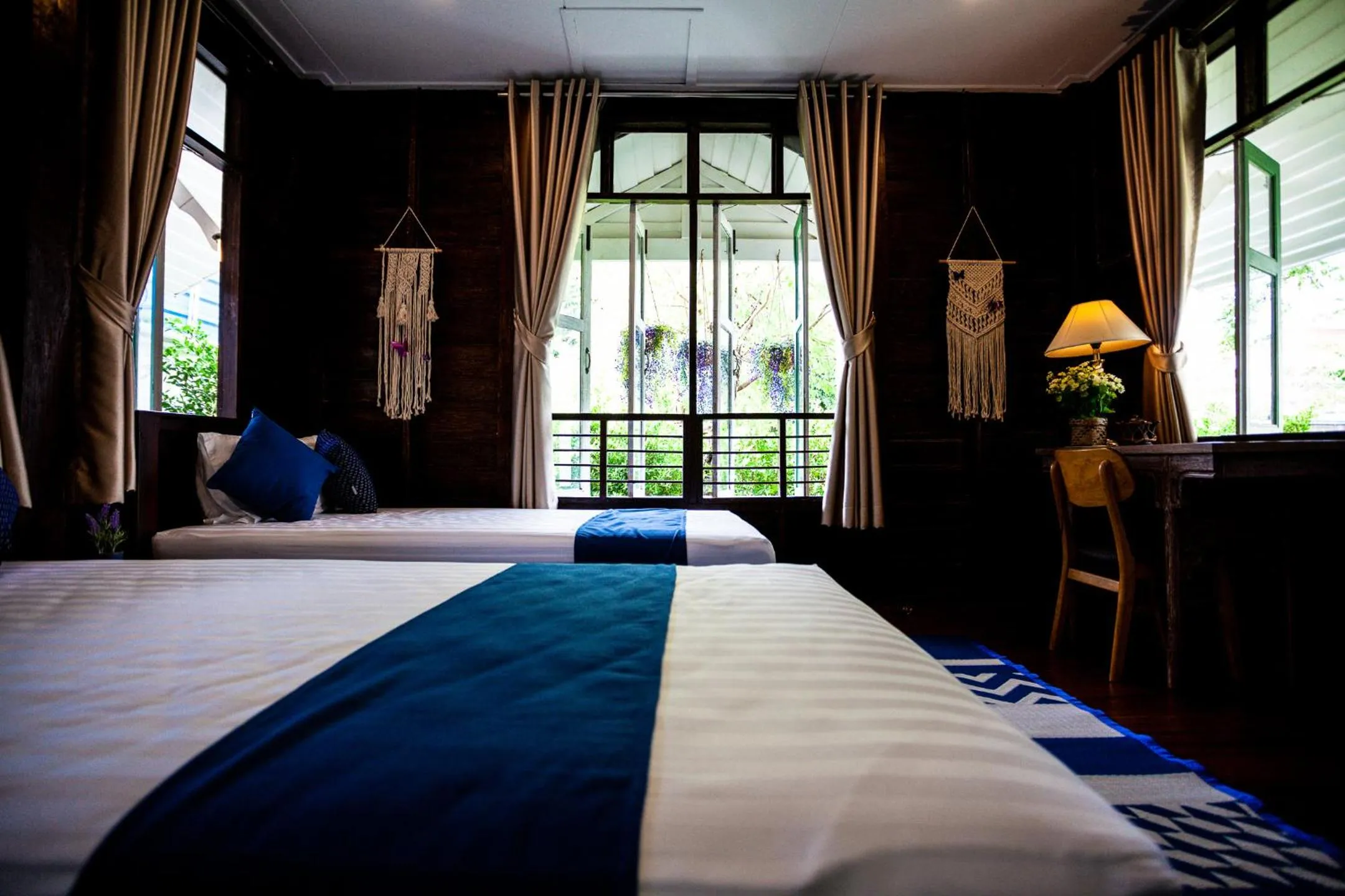 Bed in Baan Suan Krung Kao