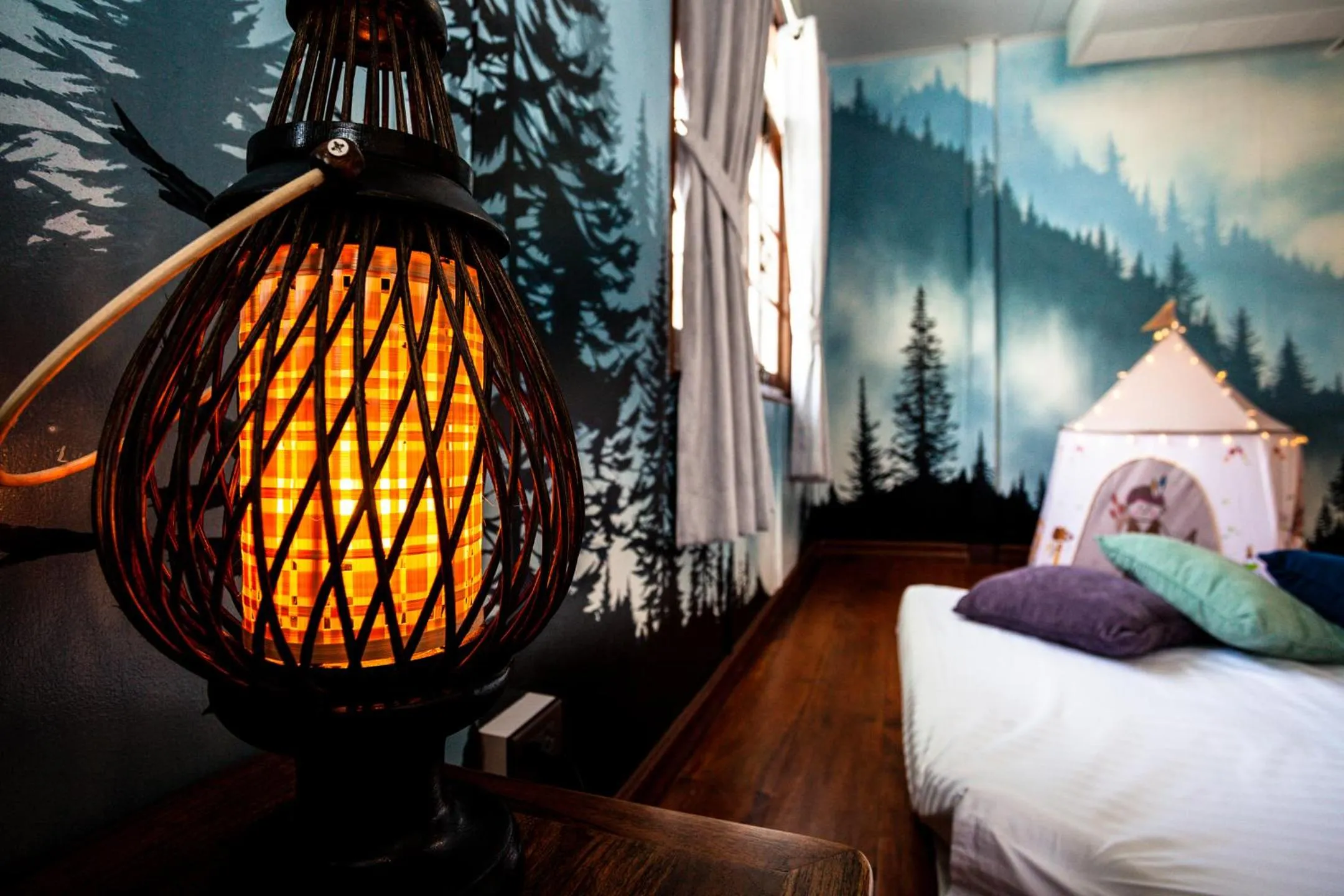 Bed in Baan Suan Krung Kao