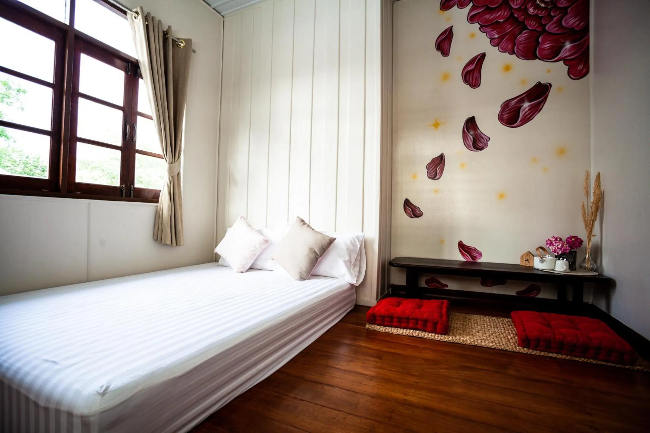 Bed in Baan Suan Krung Kao