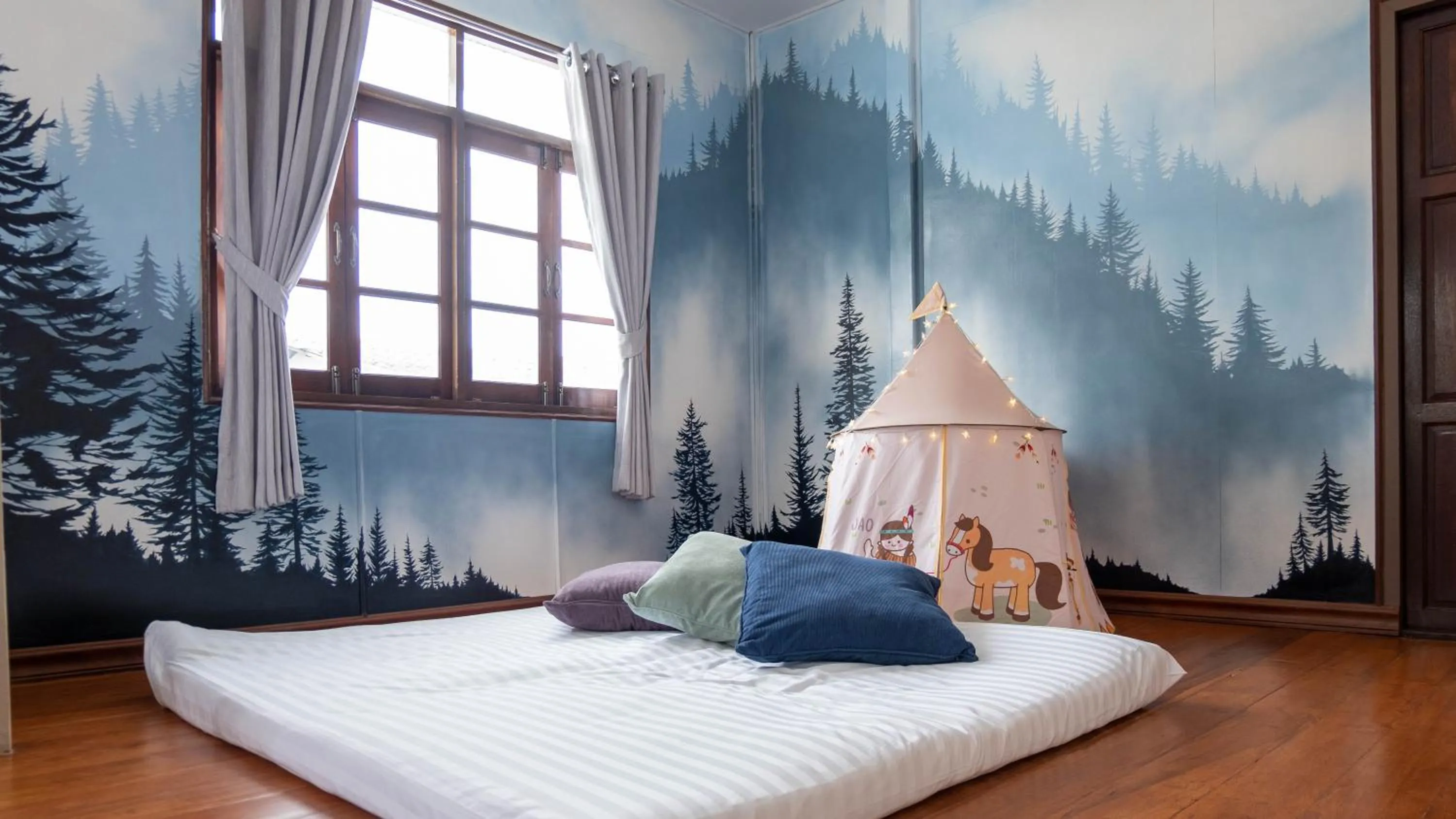 Bed in Baan Suan Krung Kao